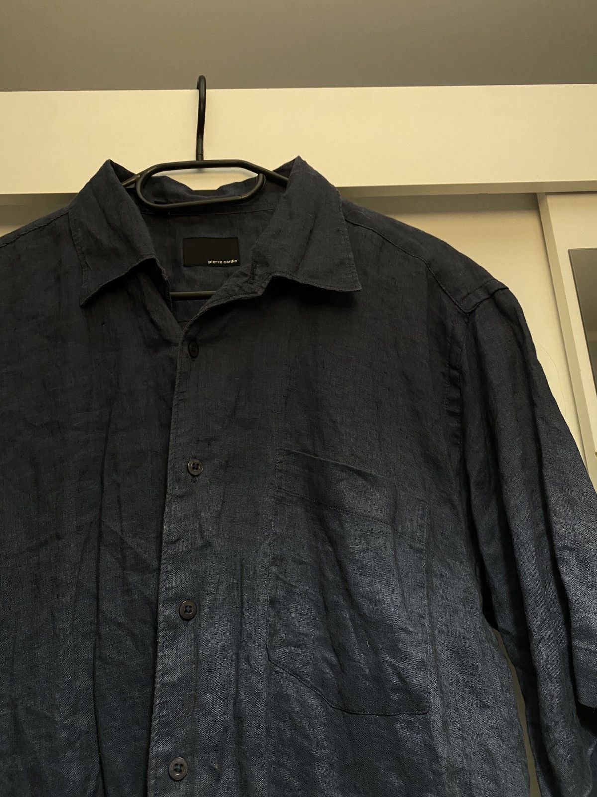 Pierre Cardin Pierre cardin linen shirt button short sleeve Size US L / EU 52-54 / 3 - 4 Thumbnail