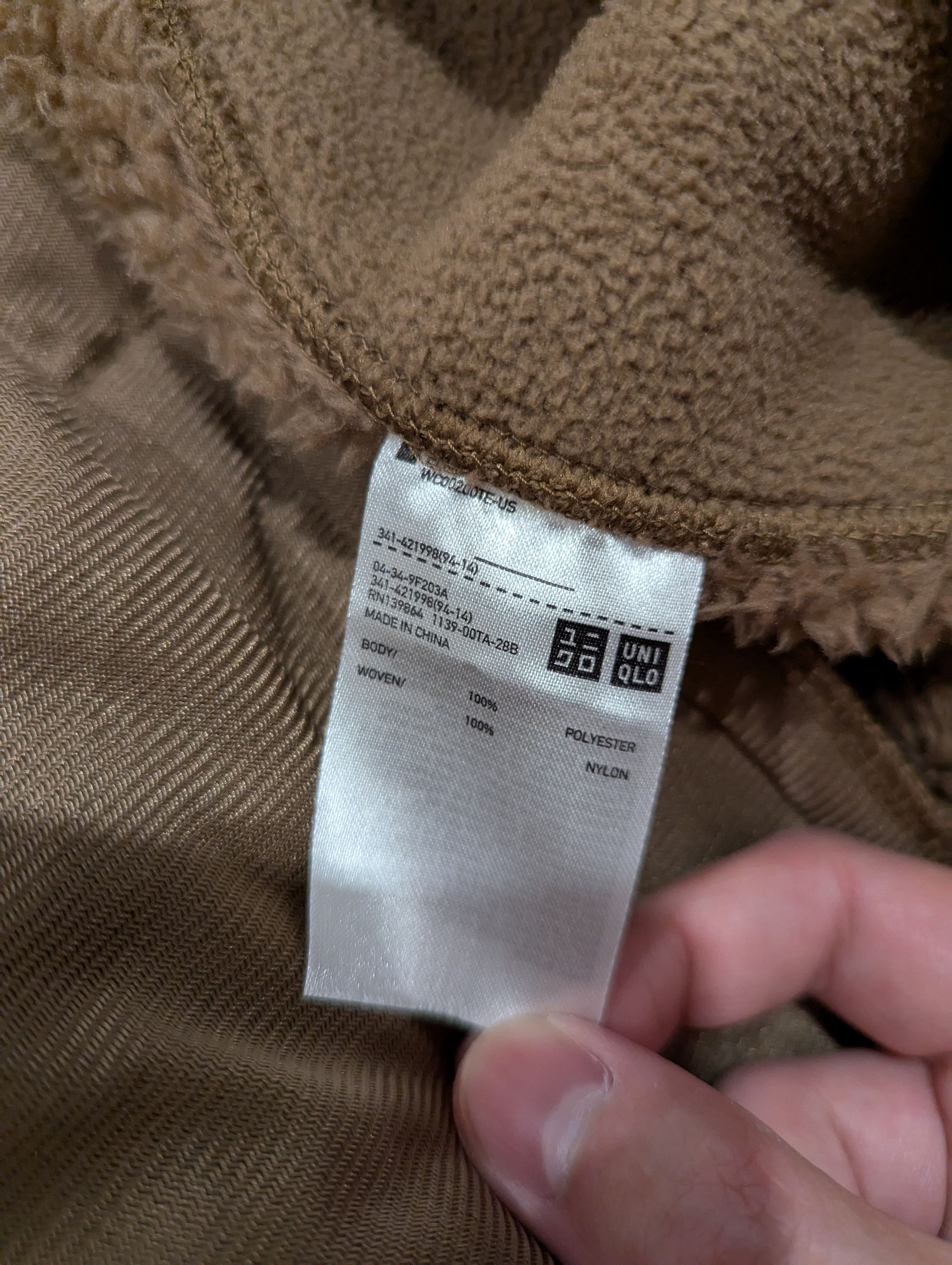 Engineered Garments × Uniqlo Patchwork Fleece Zip Up Size US S / EU 44-46 / 1 - 4 Thumbnail