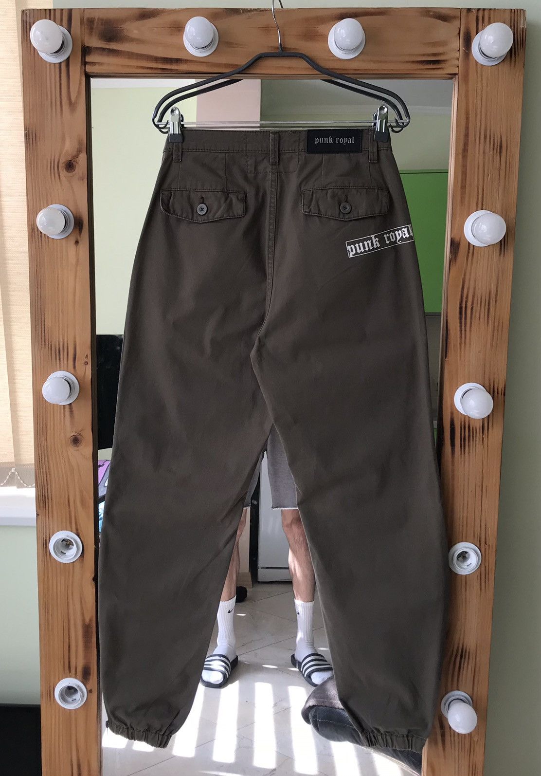 Other Punk Royal Vintage Double Knee Zipper Pants Size US 34 / EU 50 - 4 Thumbnail