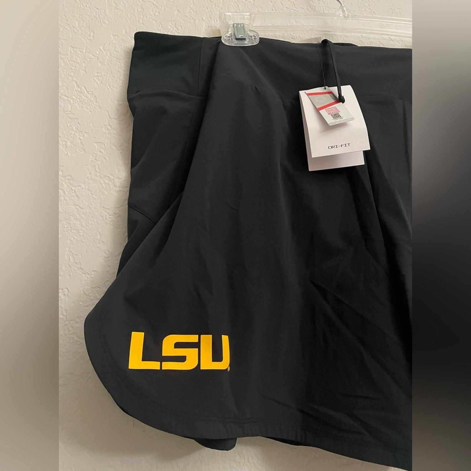 Nike LSU Nike Women Size XL Bliss Logo Shorts #03OM-LSN-7BD Size 37" - 3 Thumbnail