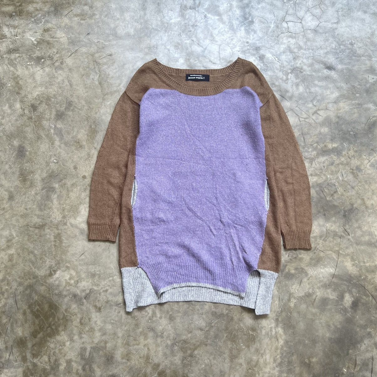 Issey Miyake 90s Mercibeaucoup by Issey Miyake Sweater Knitwear Size US M / EU 48-50 / 2 - 1 Thumbnail