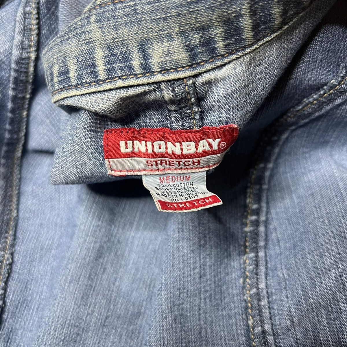 UNIONBAY × Vintage Vintage 90’s Union Bay Denim Jacket Women’s Medium Size M / US 6-8 / IT 42-44 - 6 Thumbnail