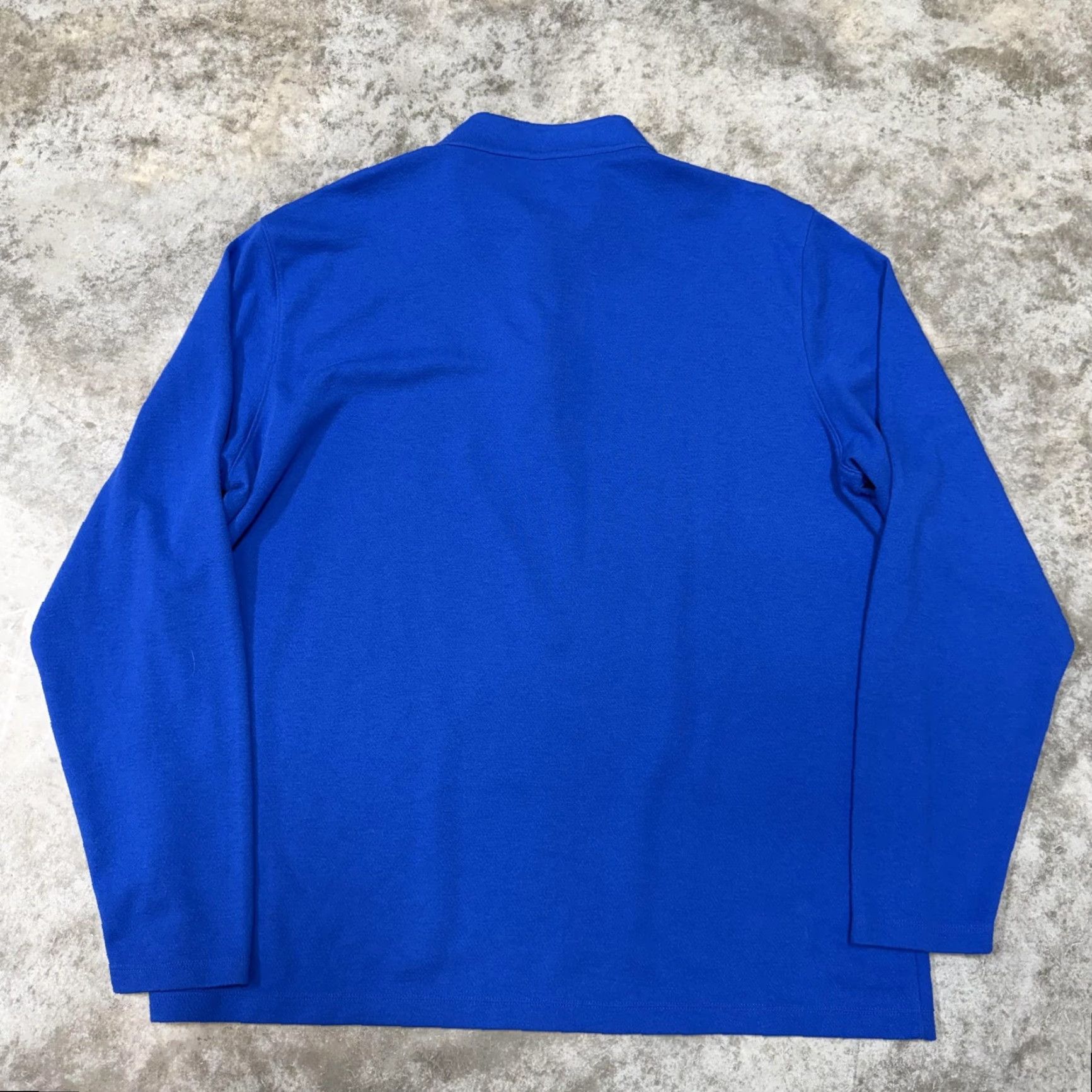 Nike Nike Dri-FIT Pullover Long Sleeve Mens 2XL Blue Mock Neck Training Top Size US XXL / EU 58 / 5 - 5 Thumbnail
