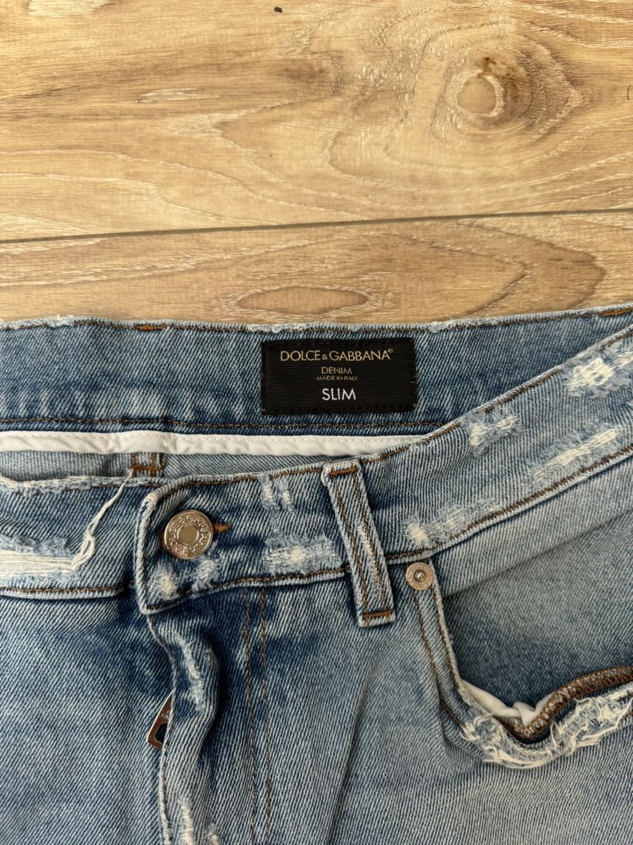 Dolce & Gabbana Dolce & Gabbana Slim Jean Size US 32 / EU 48 - 3 Thumbnail