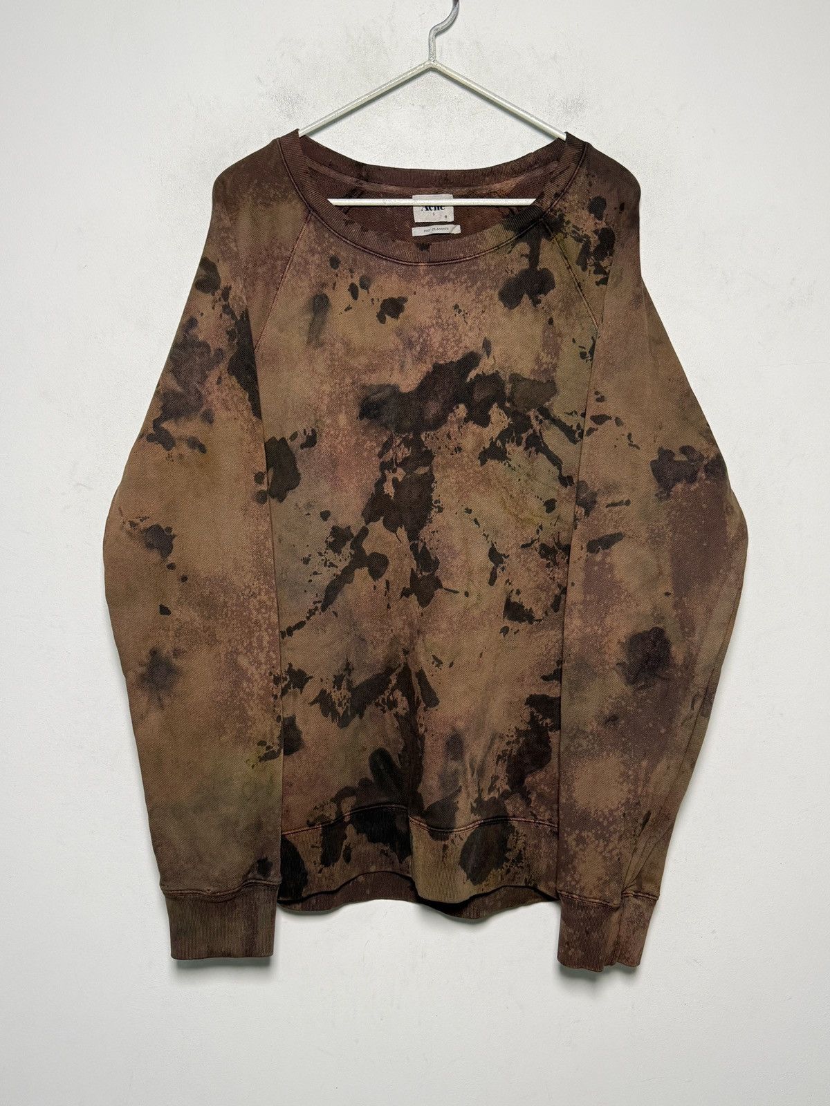 Acne Studios acne studios painters sweatshirt crewneck 1/1 hand dyed Size US L / EU 52-54 / 3 - 2 Thumbnail