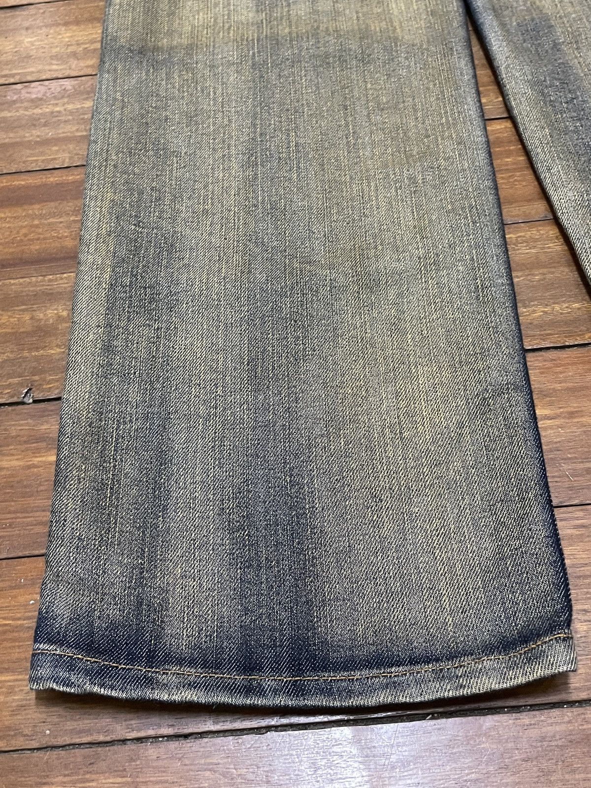 If Six Was Nine × Japanese Brand × Le Grande Bleu (L.G.B.) Very Rare Vintage Brand Jeans De Art Tactical Jeans 2000s Size US 34 / EU 50 - 7 Thumbnail