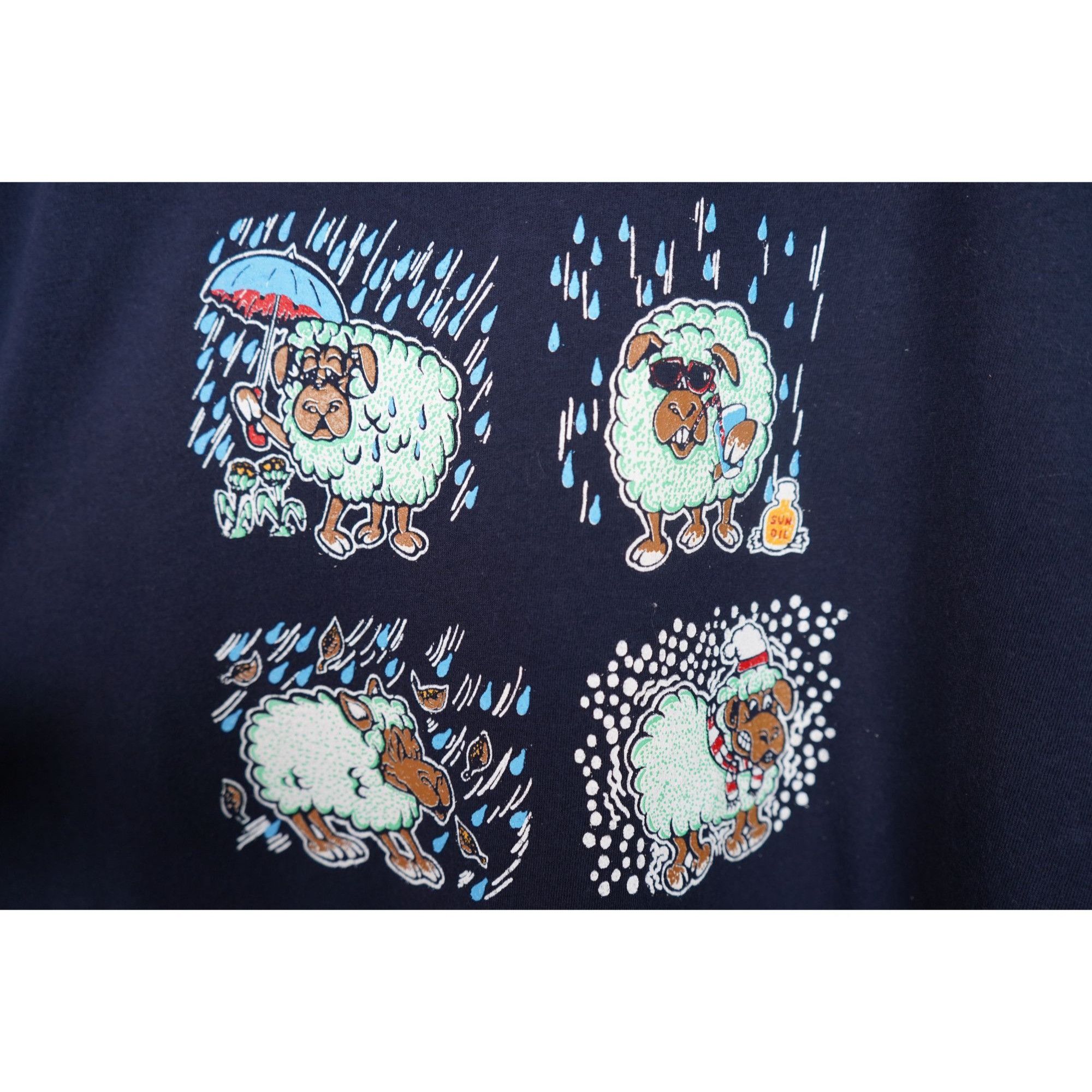 Gildan × Vintage 90s Gildan "Wales" Vintage Animal M Tshirt #379 Size US M / EU 48-50 / 2 - 4 Thumbnail