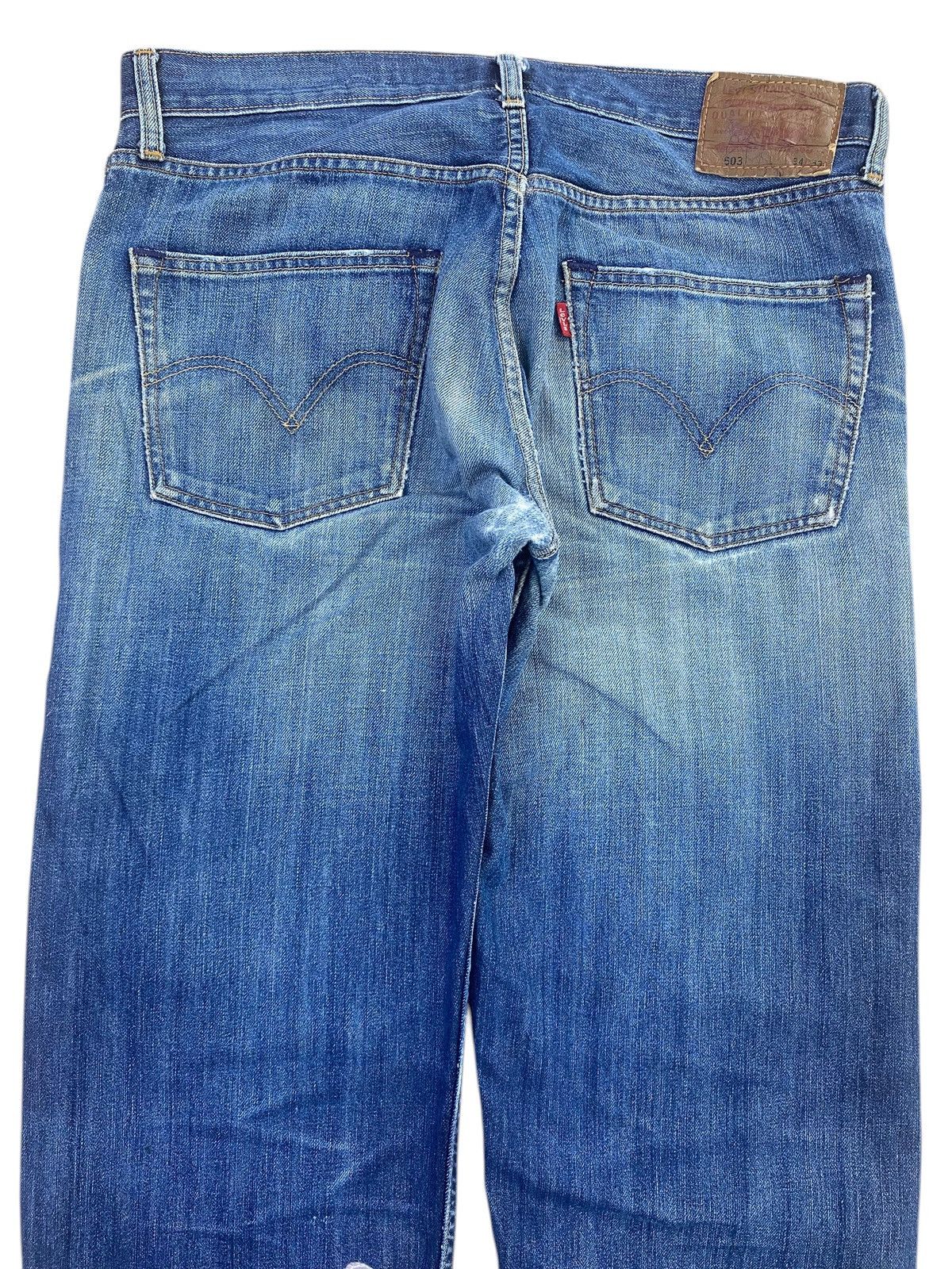 Levi's Vintage Levi’s Faded Wash Ripped Style Baggy Jeans Size US 34 / EU 50 - 4 Thumbnail