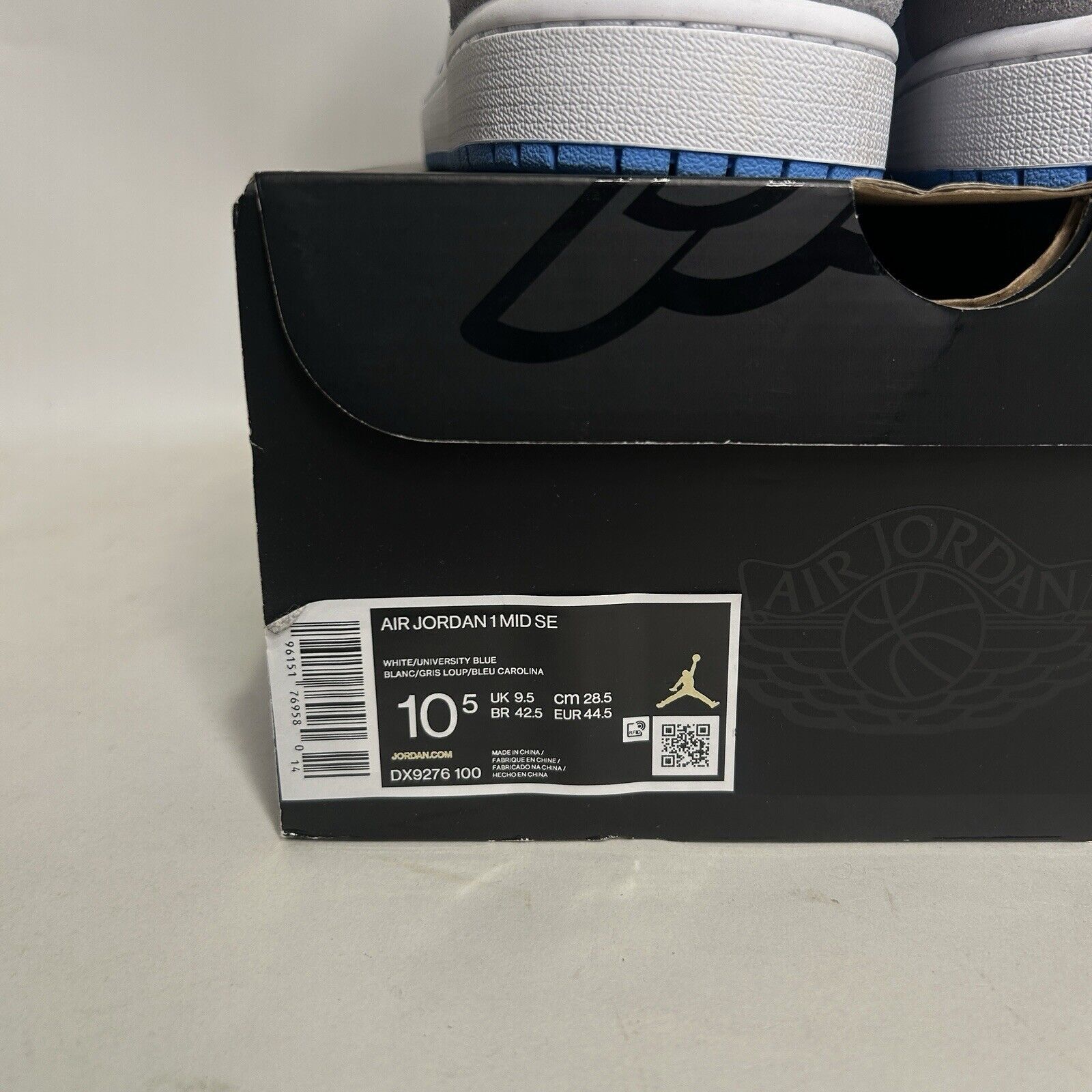 Jordan Brand Nike Air Jordan 1 Mid SE Retro “University Blue/UNC” 2024 Size US 10.5 / EU 43-44 - 5 Thumbnail