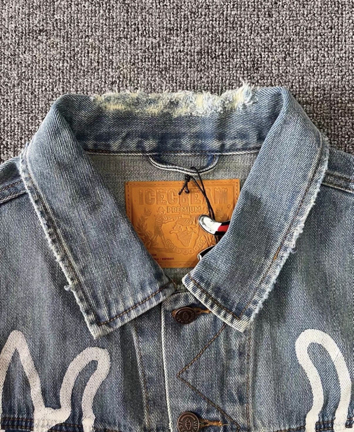 Billionaire Boys Club BBC ICECREAM Flying Dog Denim Jacket Size US L / EU 52-54 / 3 - 2 Thumbnail