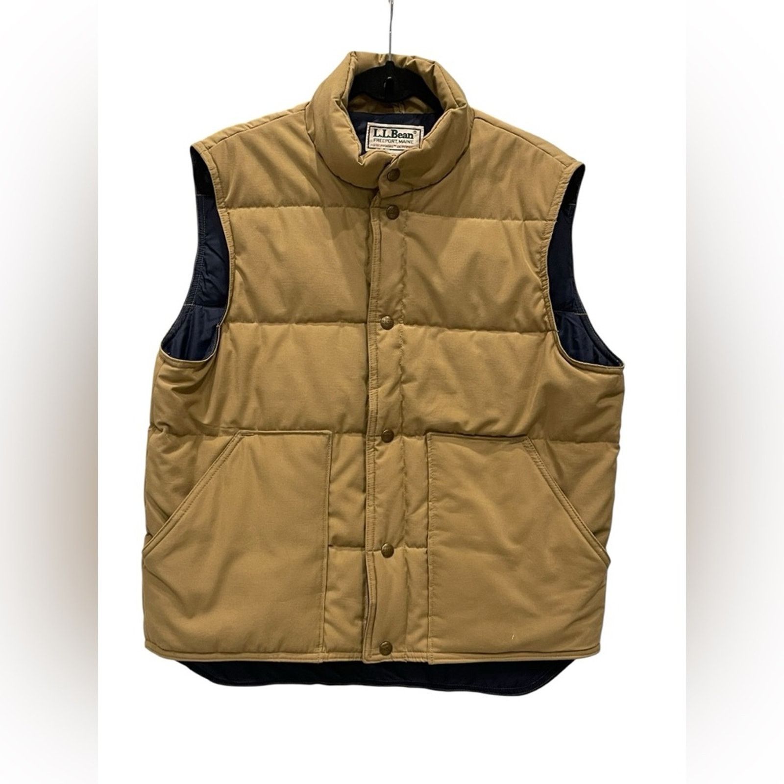 L.L. Bean L.L. Bean Men's Tan Puffer Vest Size:L Size US L / EU 52-54 / 3 - 1 Thumbnail