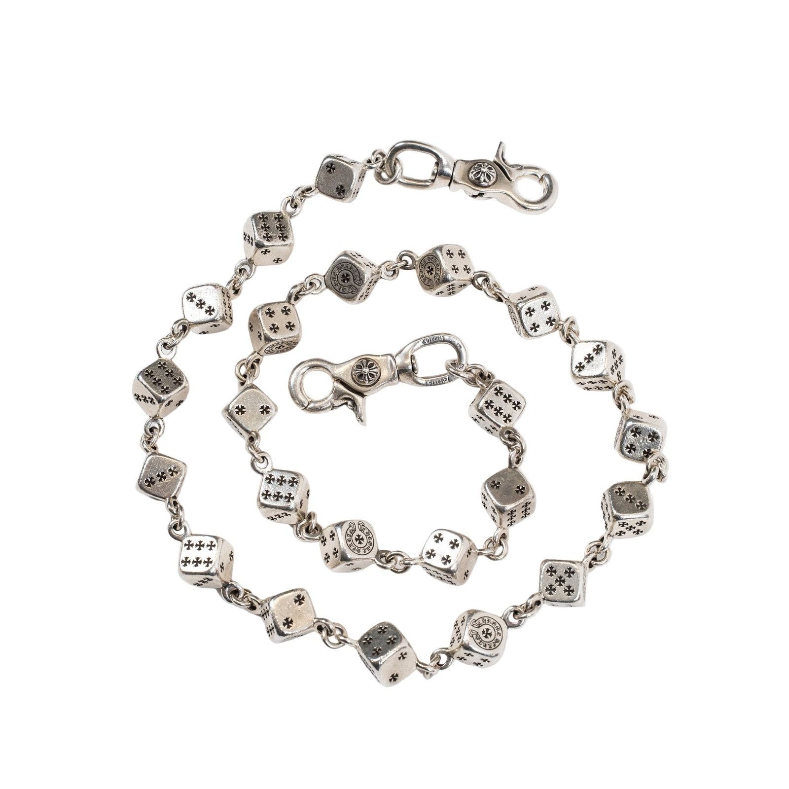 Chrome Hearts 23 Link Big Dice Wallet Chain Size ONE SIZE - 1 Thumbnail