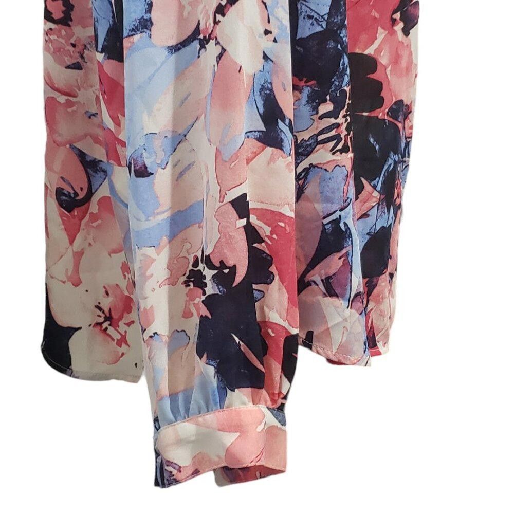Jones New York CT1753 Jones New York Long Sleeve Flora Top M Size M / US 6-8 / IT 42-44 - 4 Thumbnail