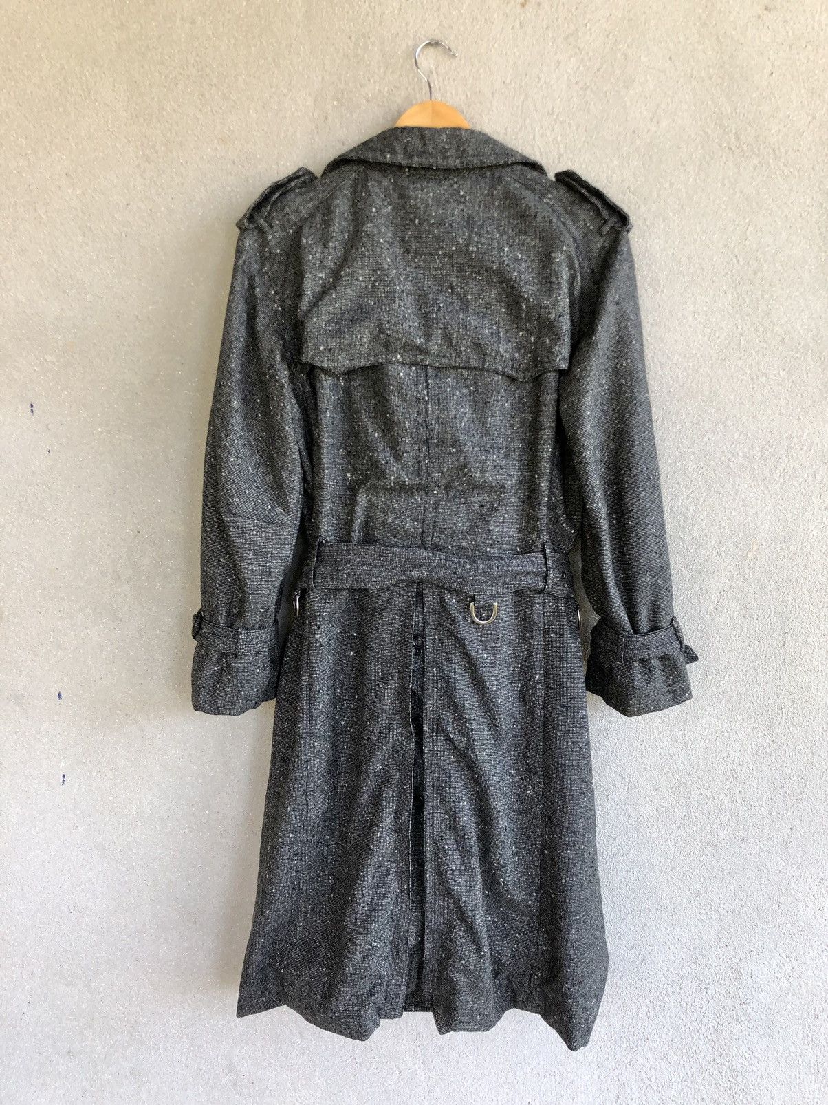 Valentino Vintage VALENTINO Wool Trench Coat Size M / US 6-8 / IT 42-44 - 3 Thumbnail