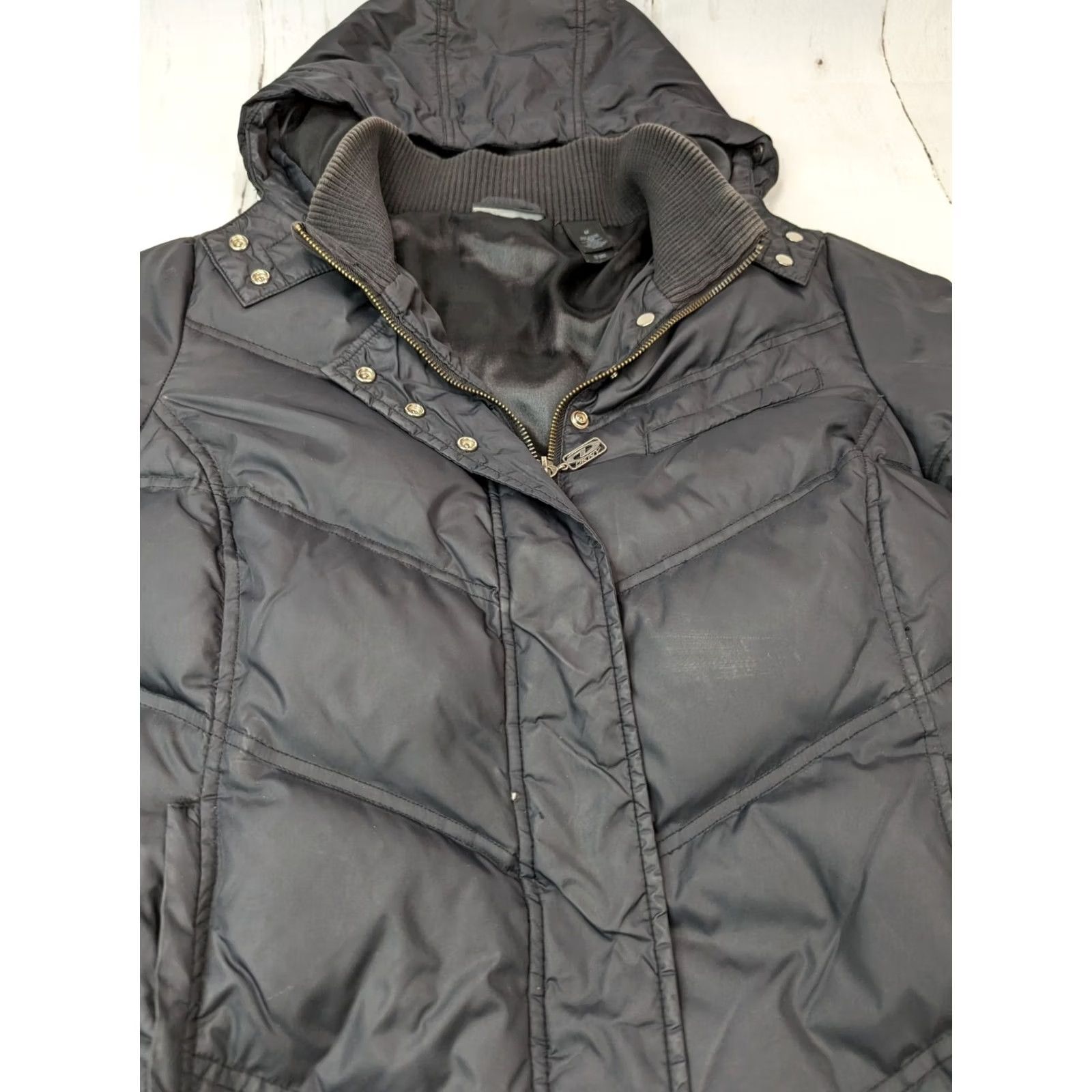 DKNY DKNY Active Down Feather Puffer Jacket Hooded Insulated Winter Black Women M Size DKNY Active Down Jacket Hooded Insulated Winter Black Women M Size M / US 6-8 / IT 42-44 - 3 Thumbnail
