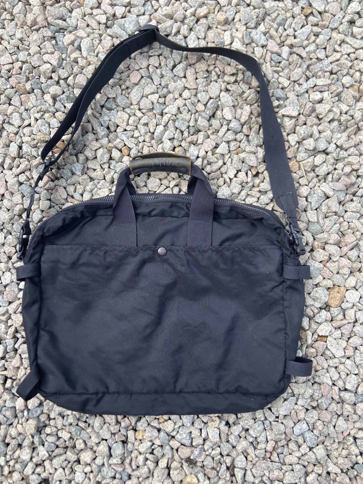 Yohji Yamamoto black nylon Y'SACCS Yohji Yamamoto messenger/sling bag Size ONE SIZE - 6 Thumbnail