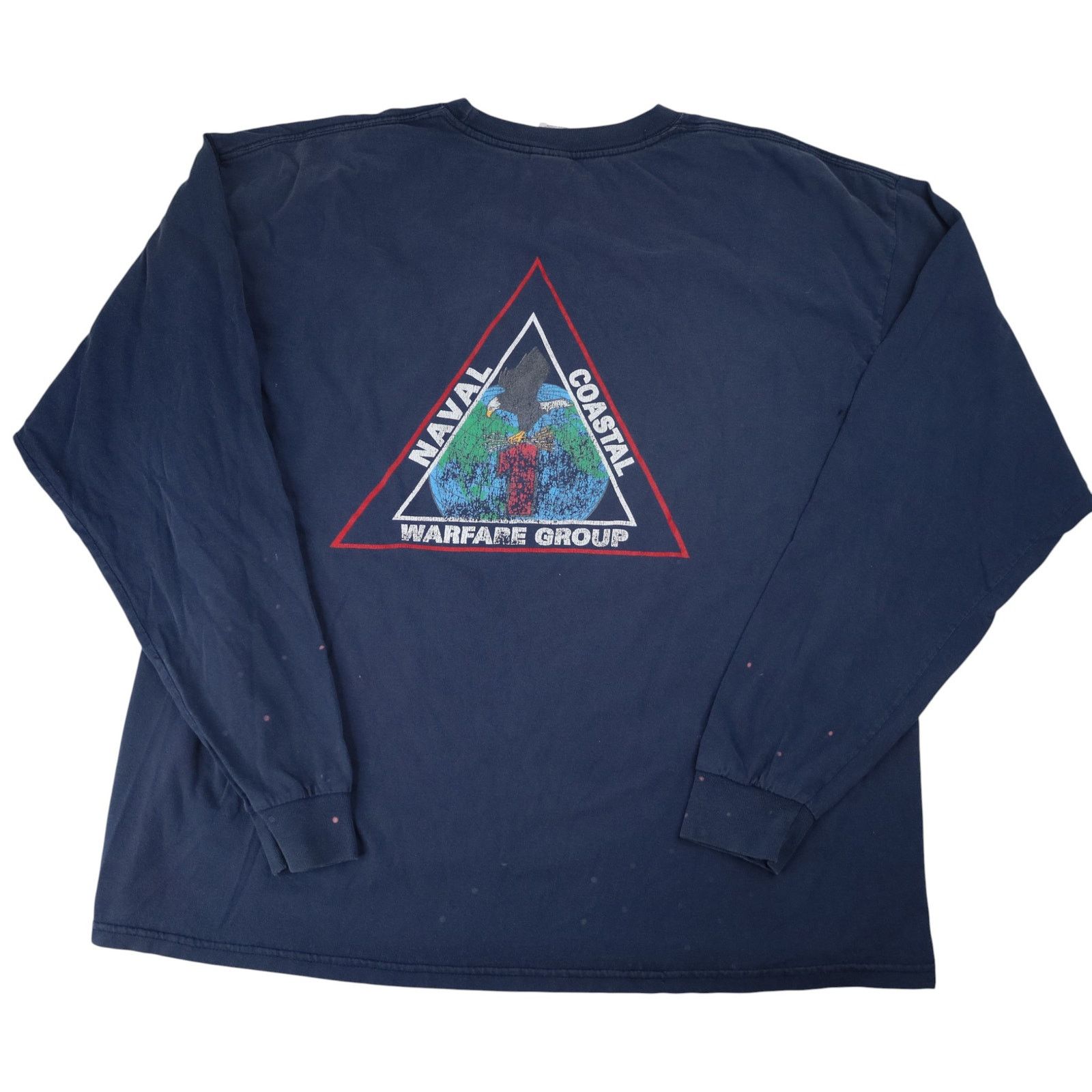 Vintage VTG NCWG-1 Naval Coastal Warefare Graphic T Shirt Size US XXL / EU 58 / 5 - 1 Thumbnail