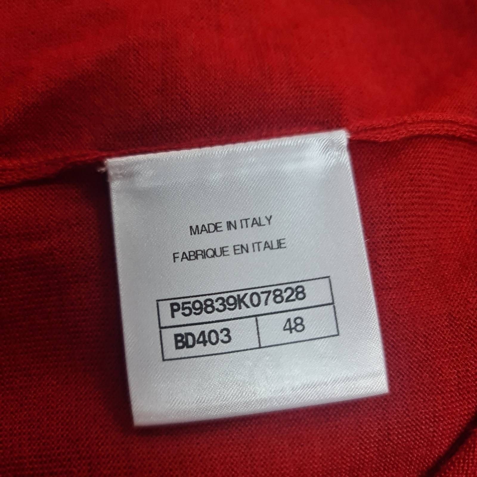 Chanel Chanel Red Cashmere Jumper Sz.48 Size XL / US 12-14 / IT 48-50 - 6 Thumbnail