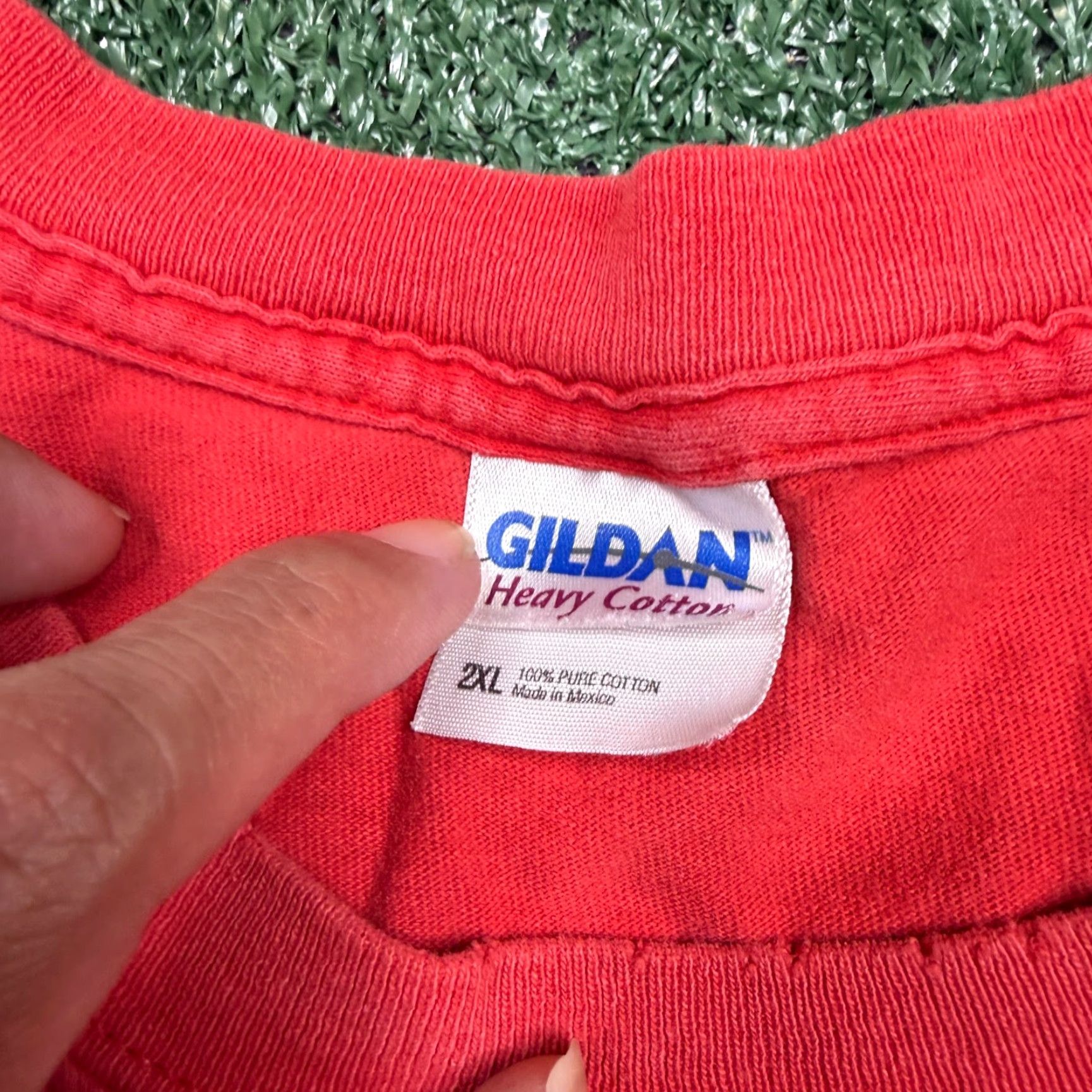 Gildan VINTAGE Gildan T-Shirt Mens XL Red Short Sleeve Borat Movie Graphic Clothing Size US XL / EU 56 / 4 - 3 Thumbnail
