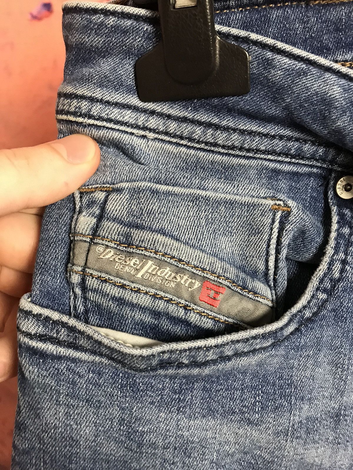 Diesel Diesel Sleenker luxury streetwear distressed jeans Size US 34 / EU 50 - 3 Thumbnail