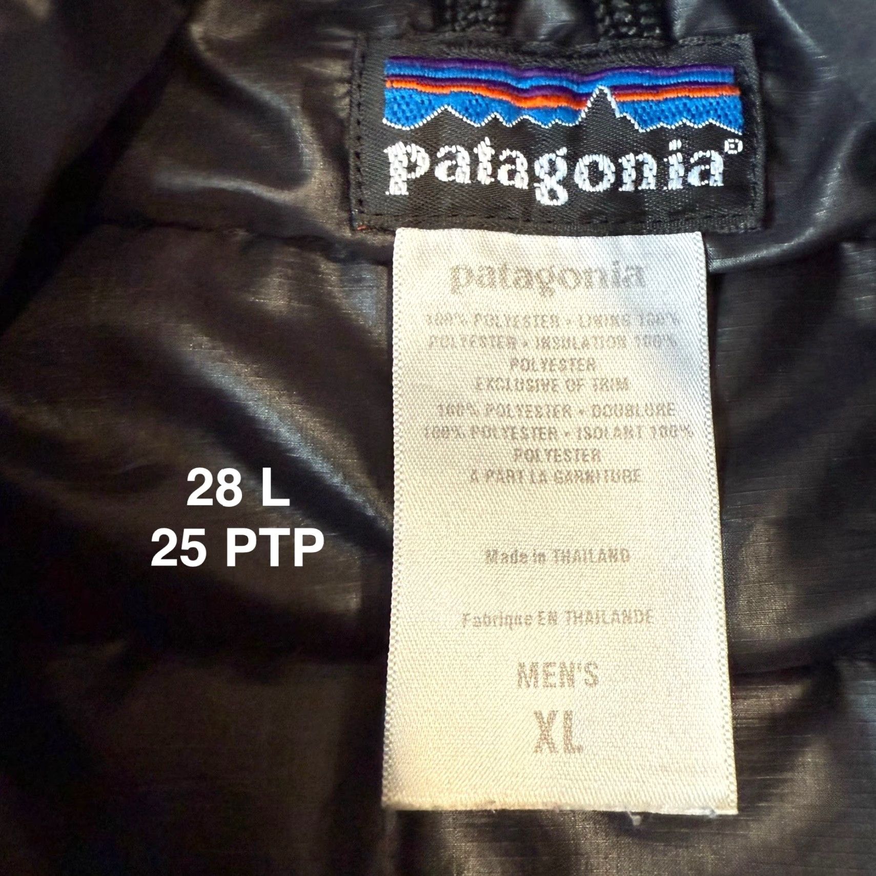 Patagonia Patagonia Micro Puff Vest XL Black Insulated Full Zip Outerwear Men's Vest Winter Casual Travel Size US XL / EU 56 / 4 - 7 Thumbnail