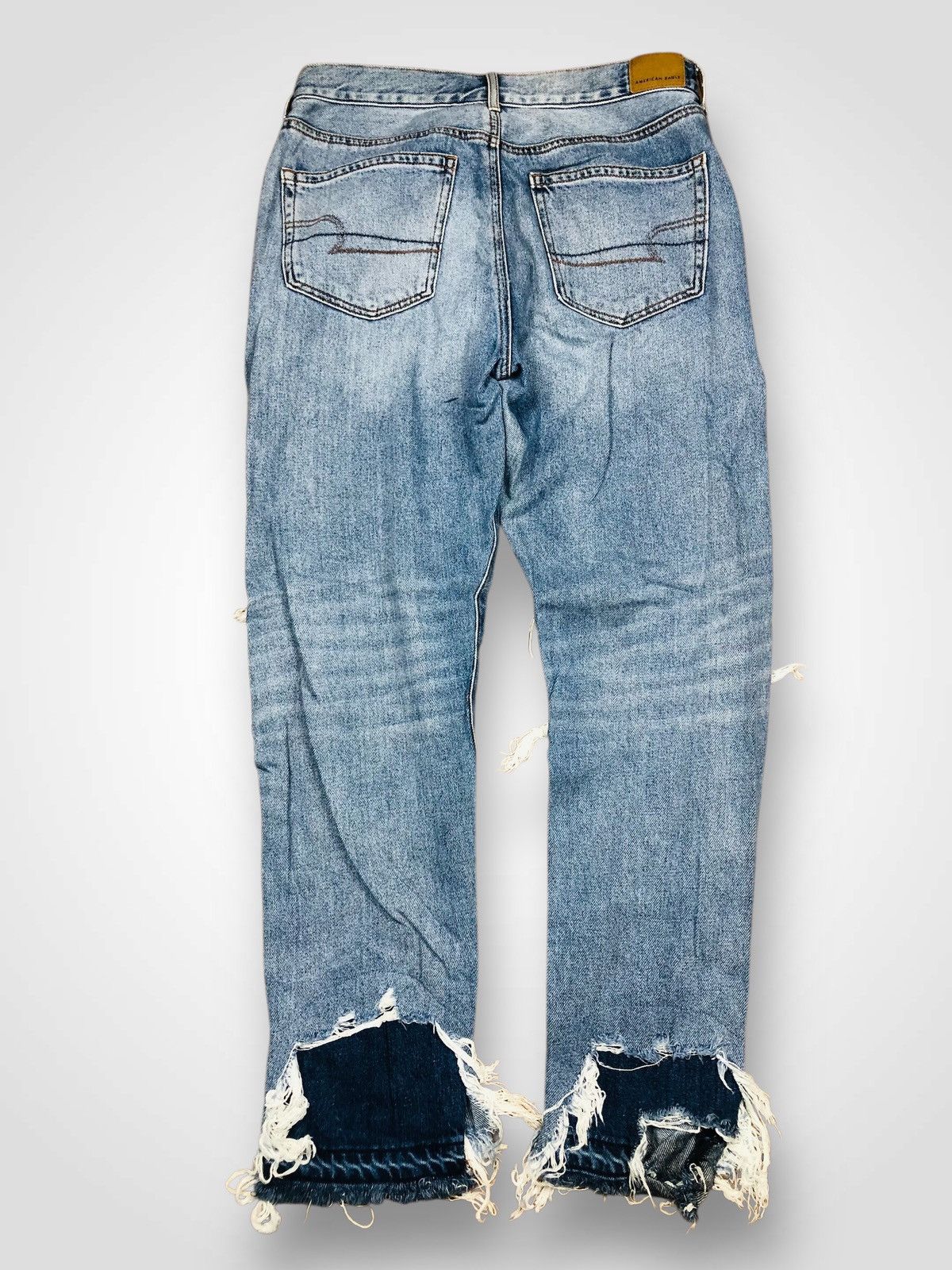 American Eagle Outfitters American Eagle Patch Design Jeans (35) Size US 30 / EU 46 - 2 Thumbnail