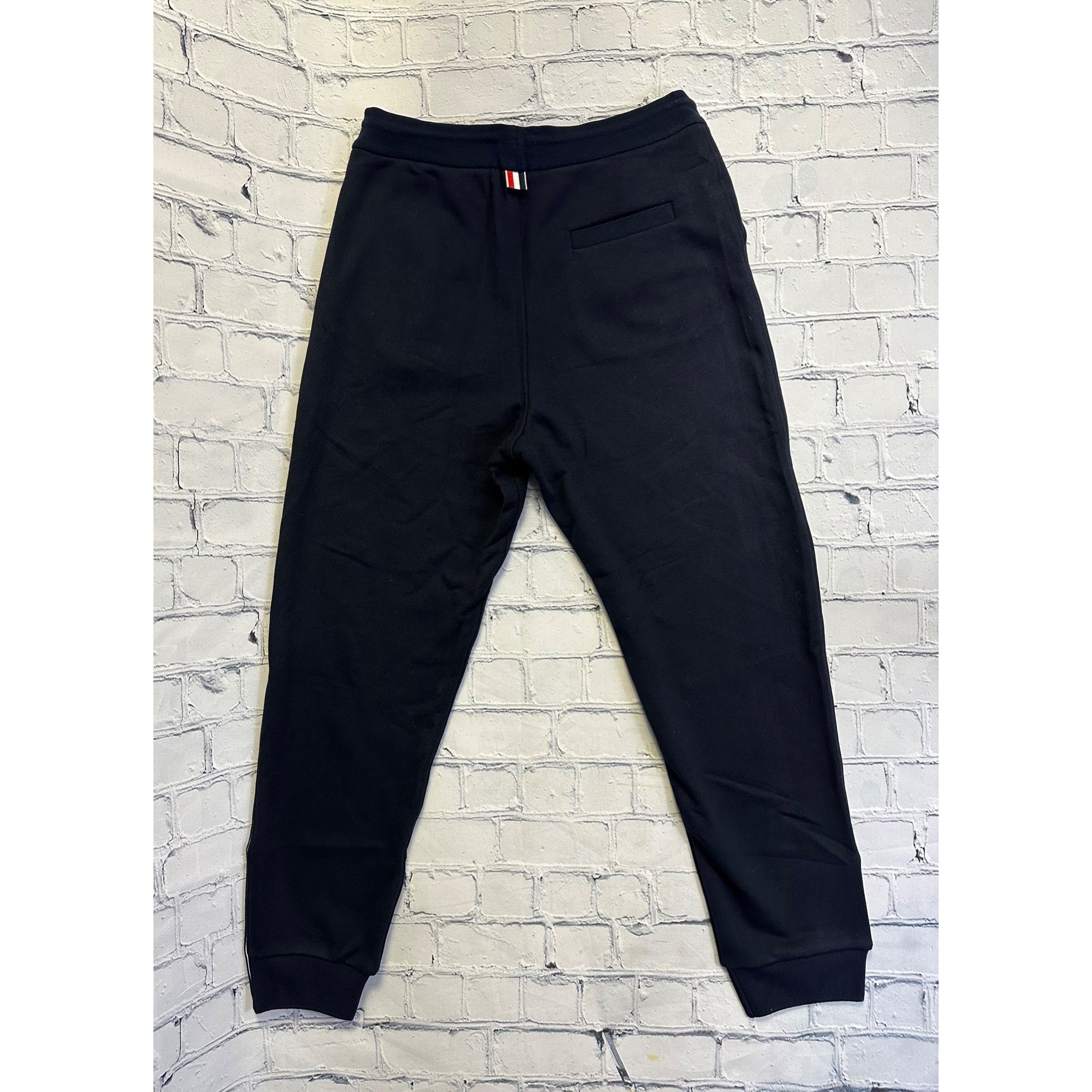Thom Browne Thom Browne New York Sweatpants In Classic Loopback With RWB Size US 32 / EU 48 - 8 Thumbnail