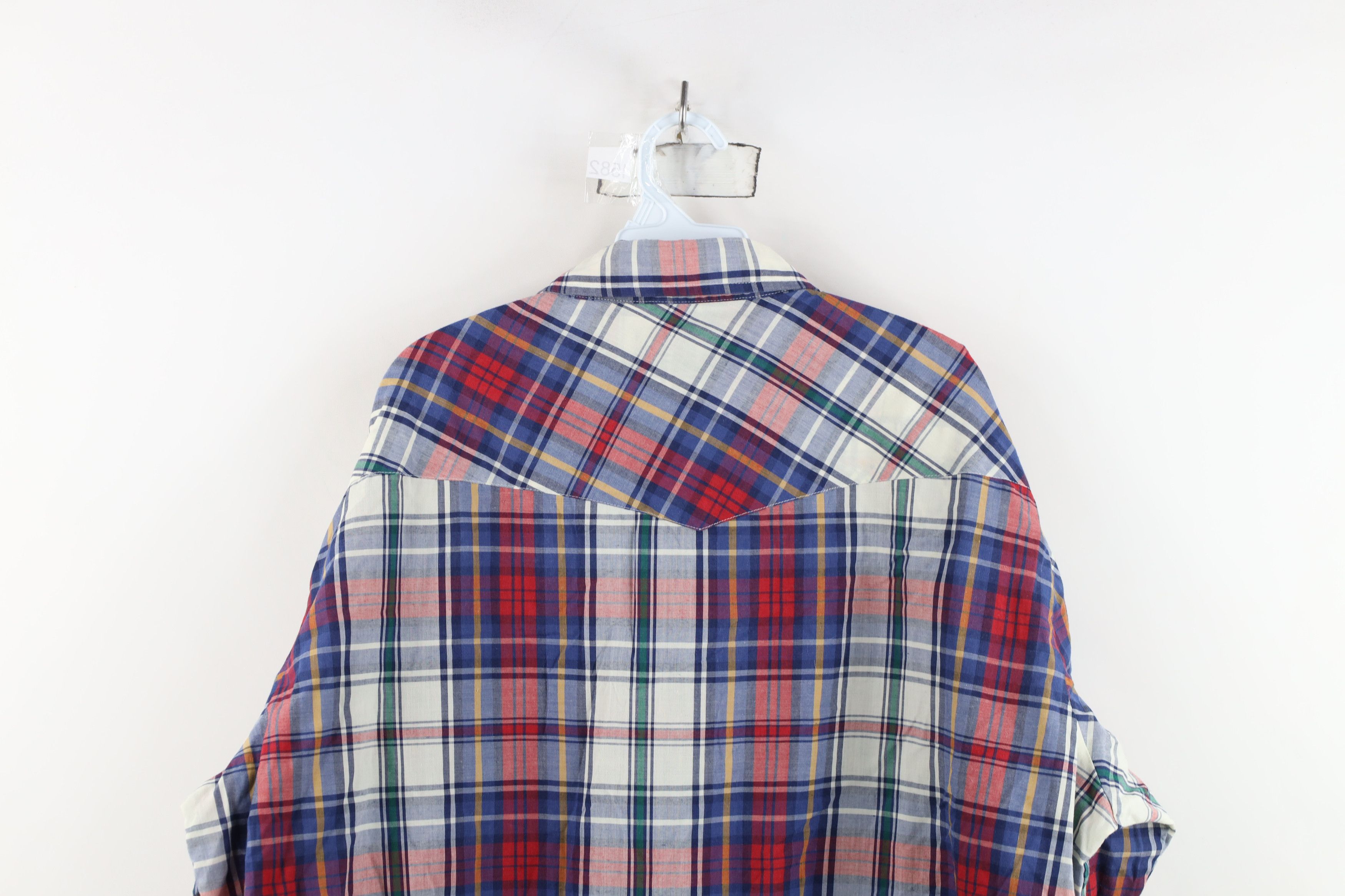Vintage Vintage 70s Streetwear Western Rodeo Snap Button Shirt Size US XXL / EU 58 / 5 - 9 Thumbnail
