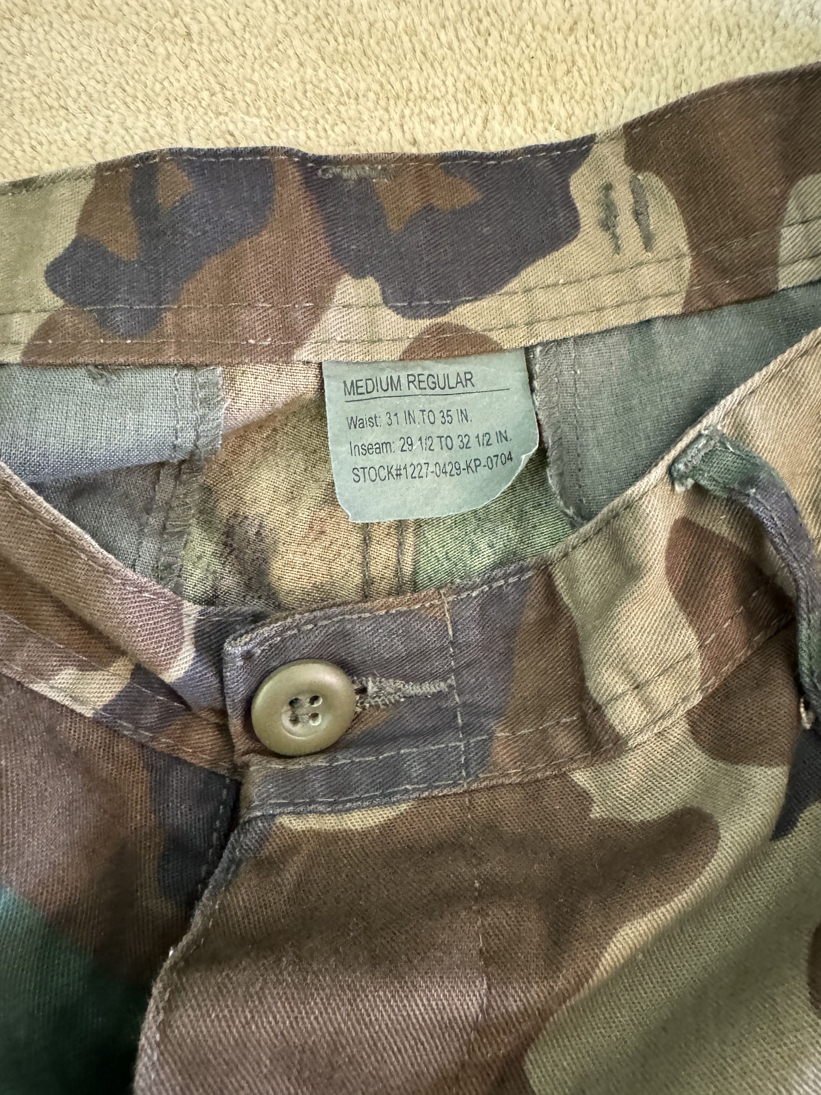 Rothco Military Adjustable Camo Cargo Pants Size US 30 / EU 46 - 3 Thumbnail
