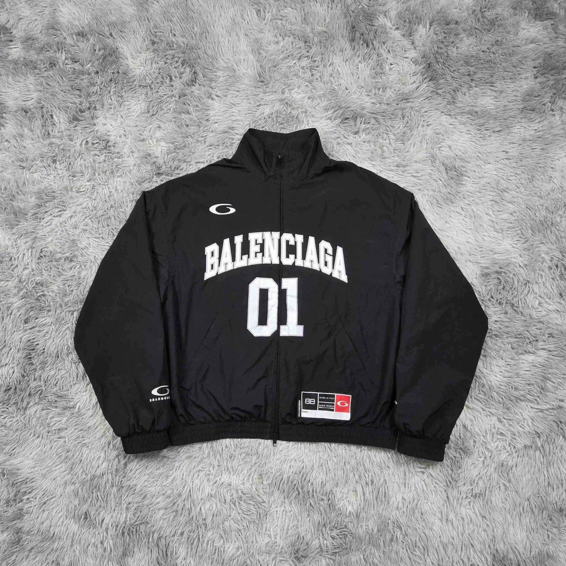 Balenciaga balenciaga ss25 basketball zip jacket unisex Size US M / EU 48-50 / 2 - 1 Thumbnail