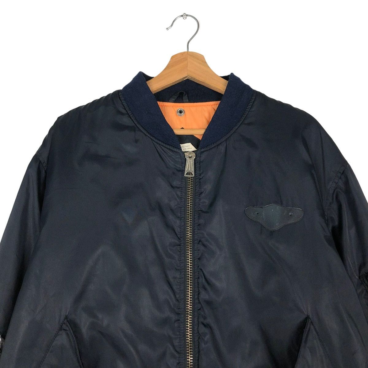 Japanese Brand 🔥RIOT RIOT AIR FORCE FLY BOMBER JACKET MIKITARY BIG LOGO Size US M / EU 48-50 / 2 - 6 Thumbnail