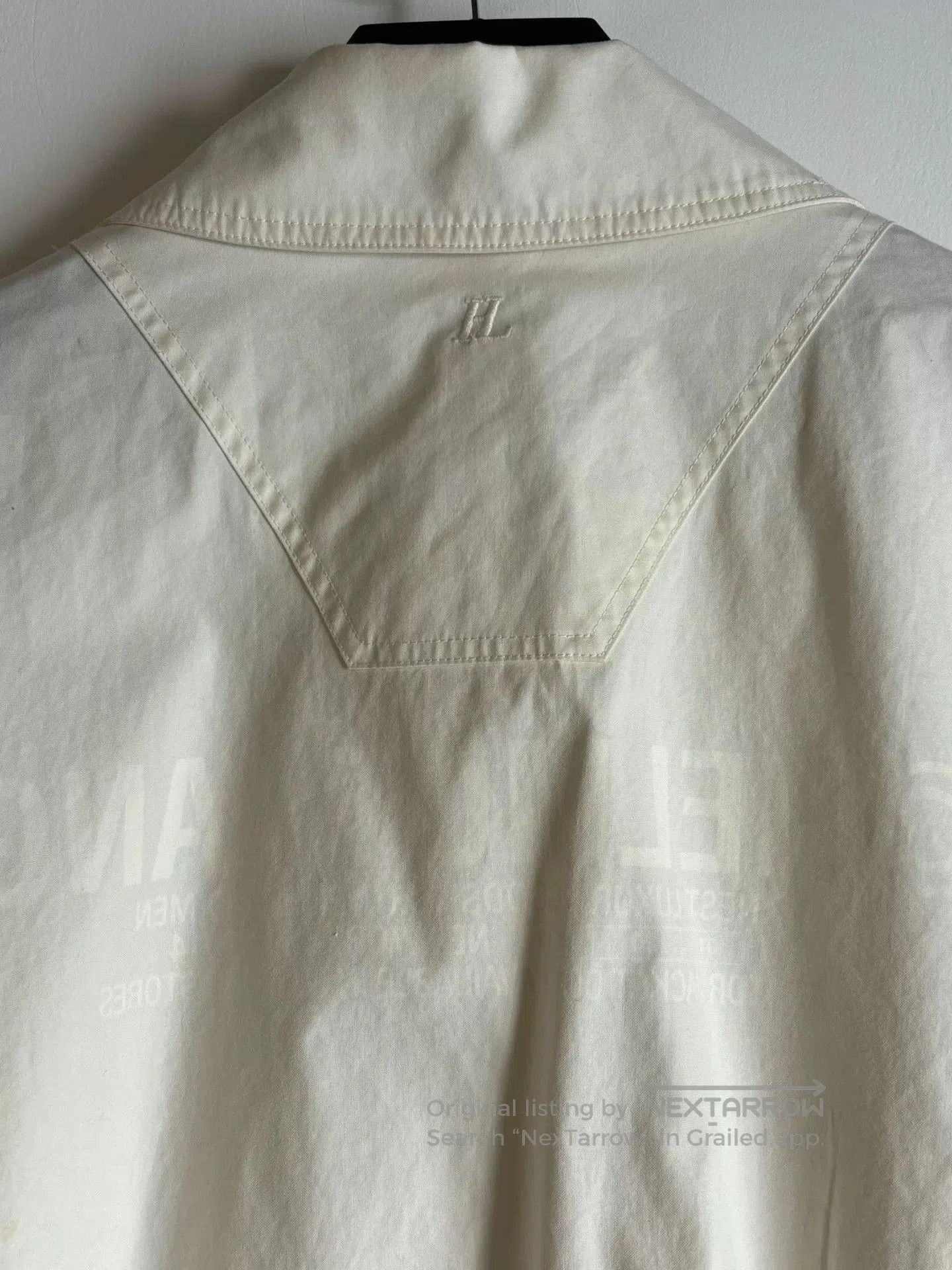 Helmut Lang helmut lang short zip jacket in cream. Size US M / EU 48-50 / 2 - 5 Thumbnail