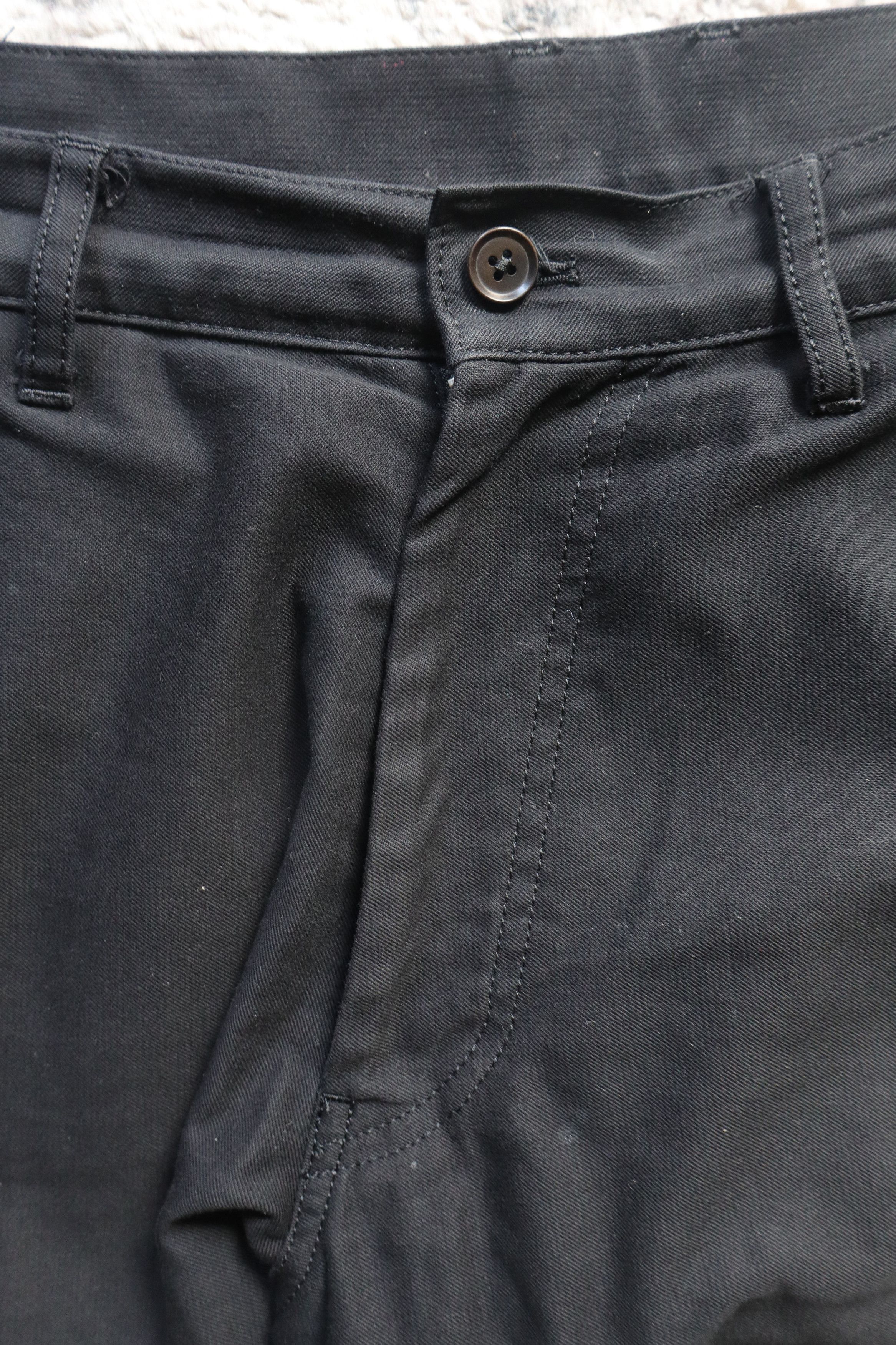 Yohji Yamamoto Yohji Yamamoto POUR HOMME Patch Pocket Cotton Pants Size US 36 / EU 52 - 6 Thumbnail