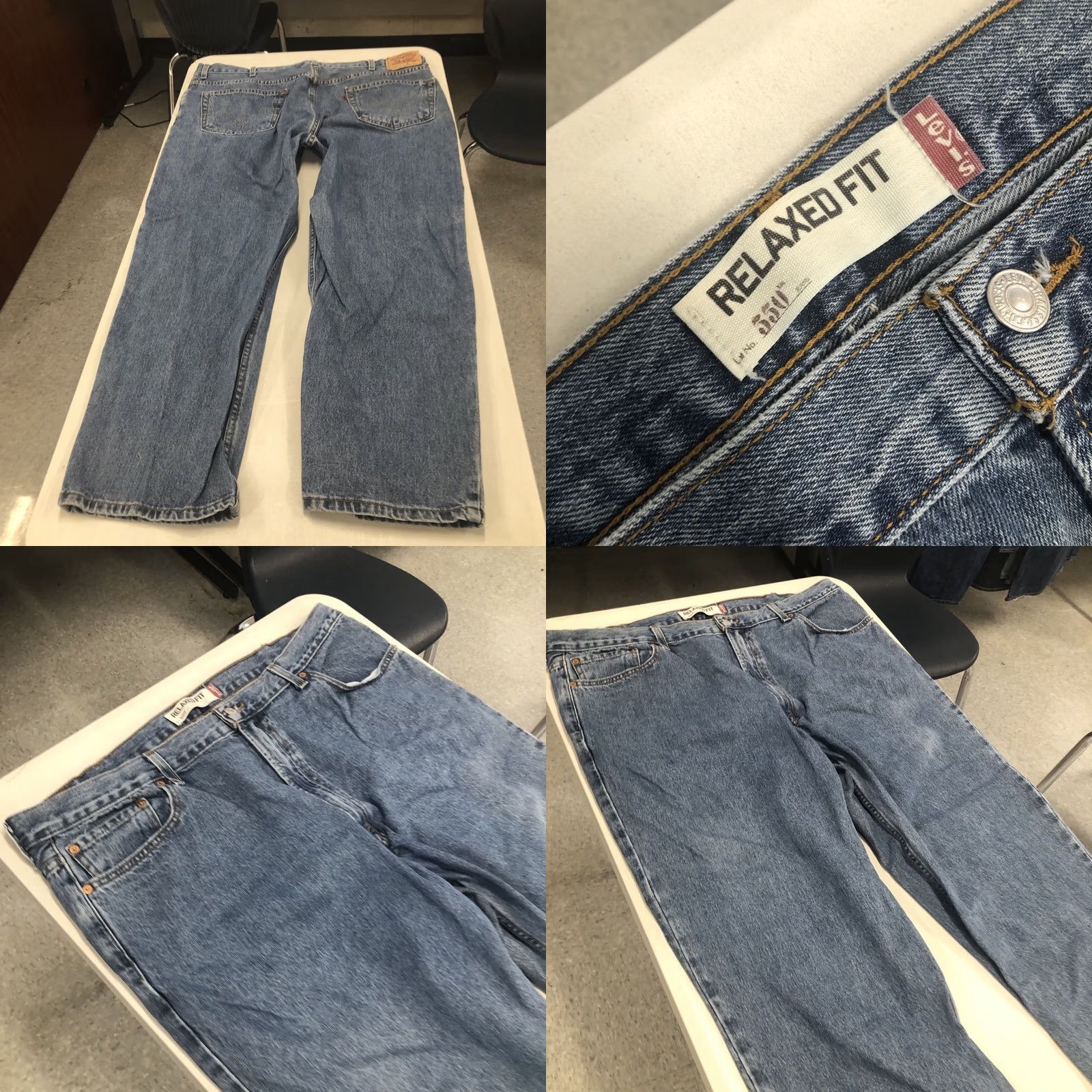 Levi's Levi's 550 Relaxed Fit Straight Jeans Blue 42x29 Men Size US 42 / EU 58 - 8 Thumbnail