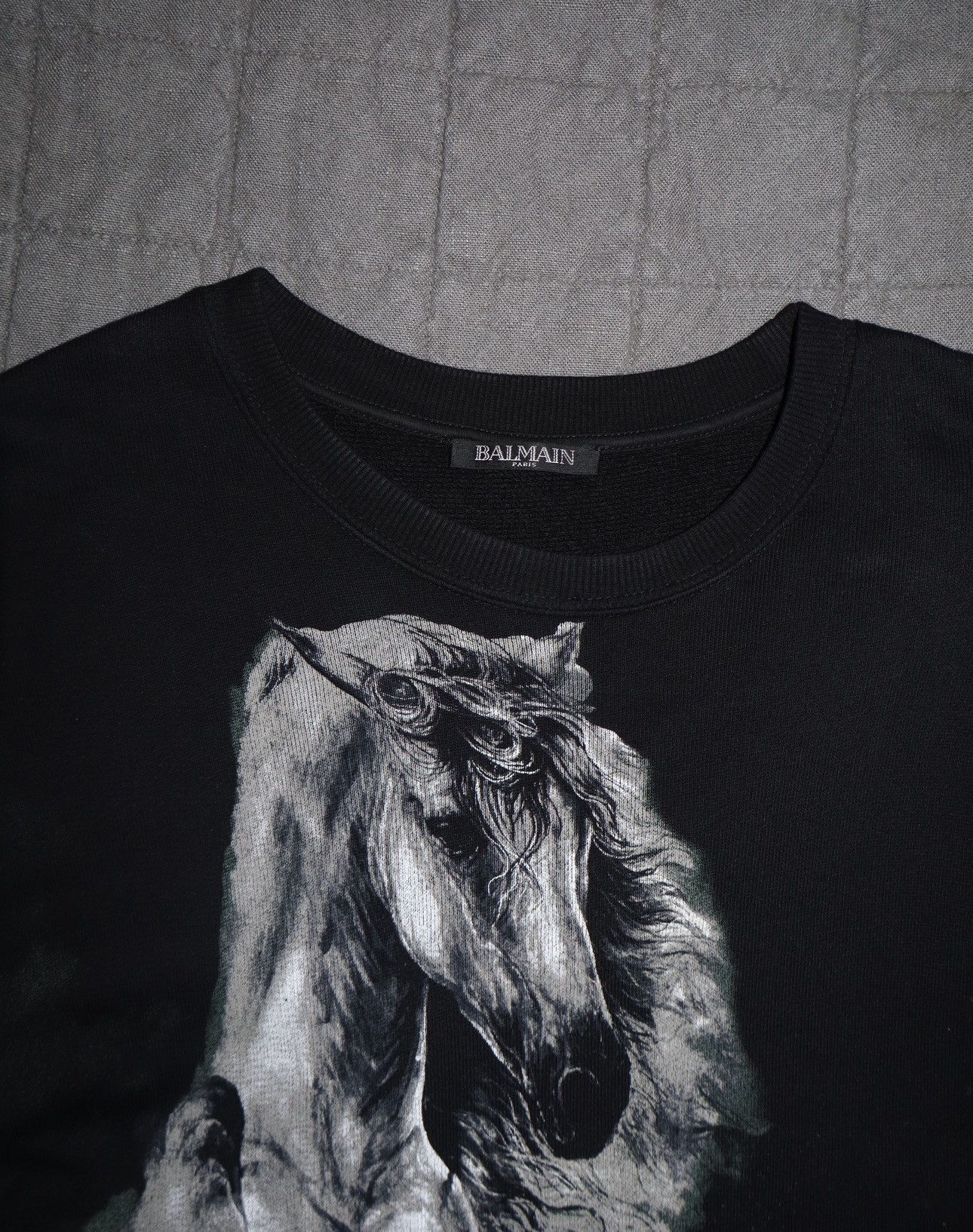 Balmain Balmain Horse Zip Longsleeve Size US M / EU 48-50 / 2 - 3 Thumbnail
