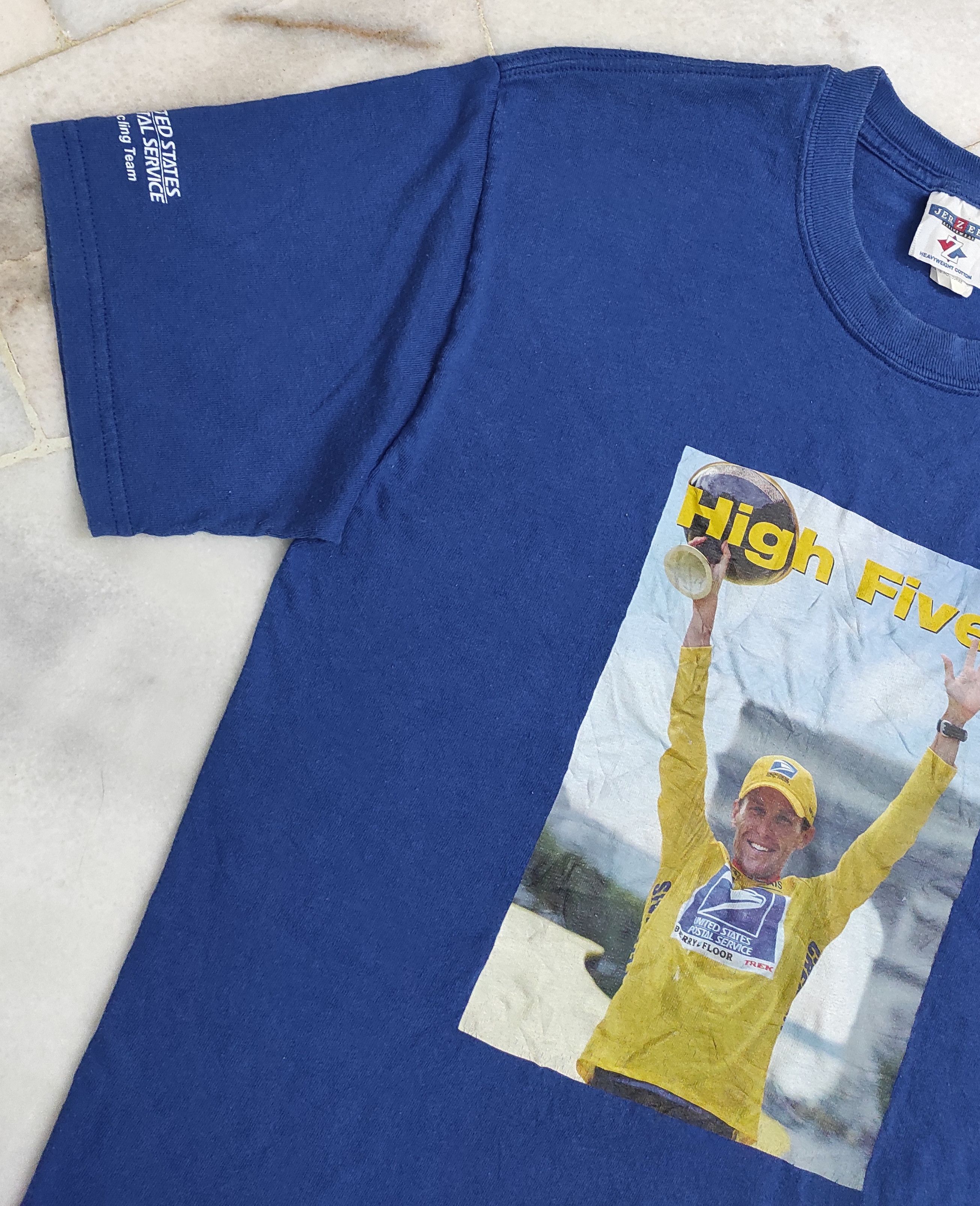 Vintage 2003 Lance Armstrong, Tour de France USPS/Trek sponsorship Size US M / EU 48-50 / 2 - 11 Thumbnail