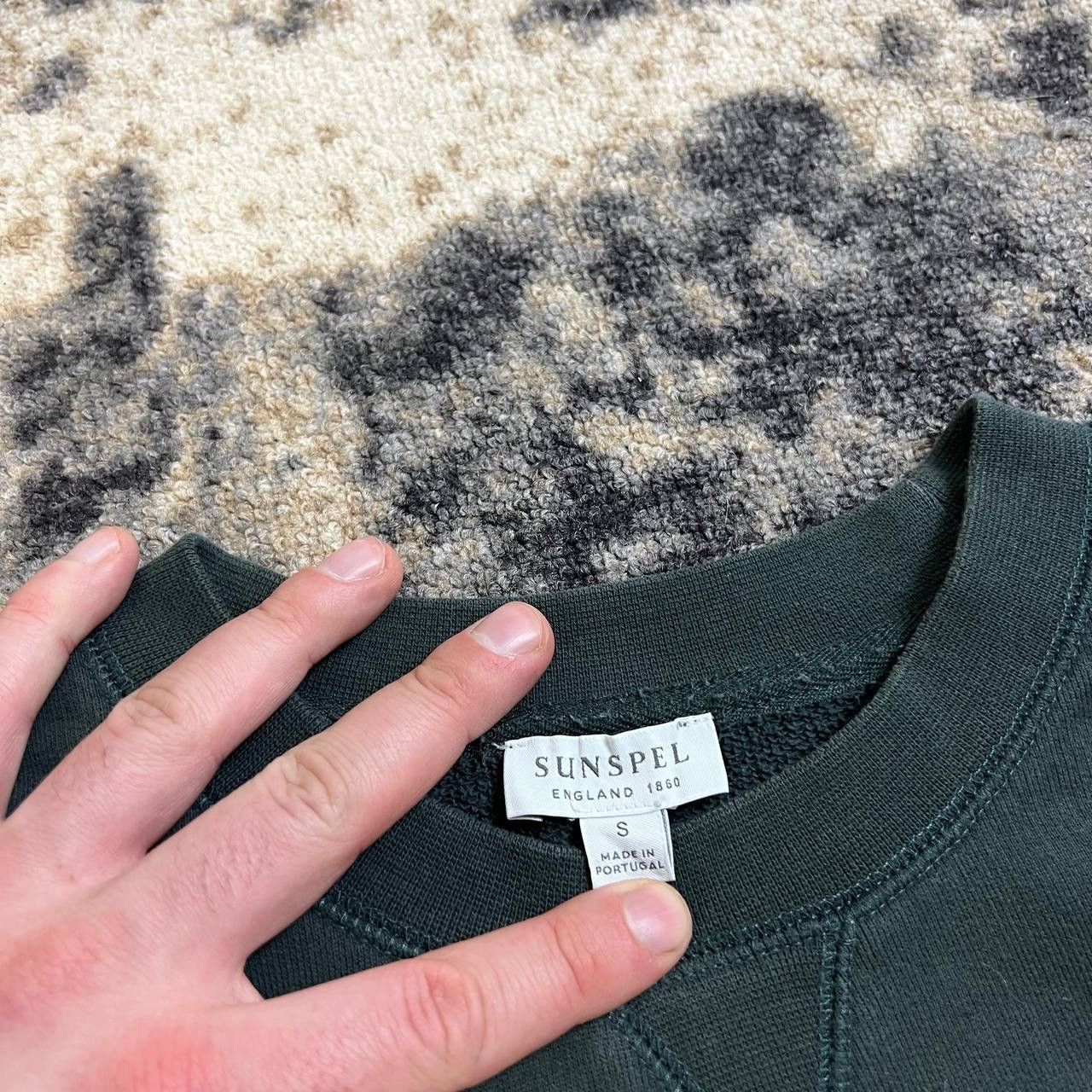 Sunspel Sunspel Luxury Basic Sweatshirt Old Money Style Size US S / EU 44-46 / 1 - 4 Thumbnail
