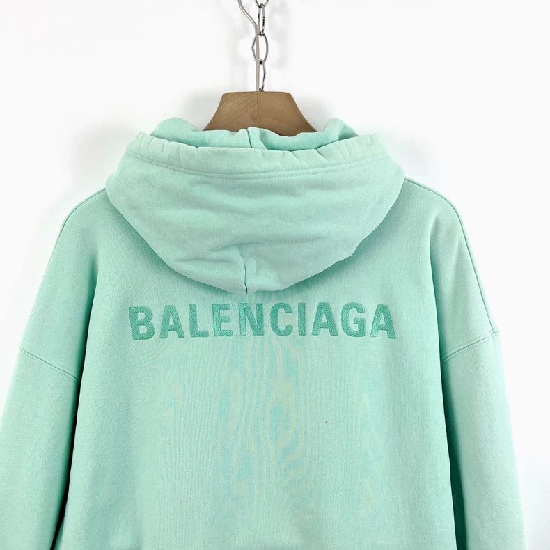 Balenciaga Balenciaga Mint green front and back monogrammed embroider Size US XS / EU 42 / 0 - 5 Thumbnail