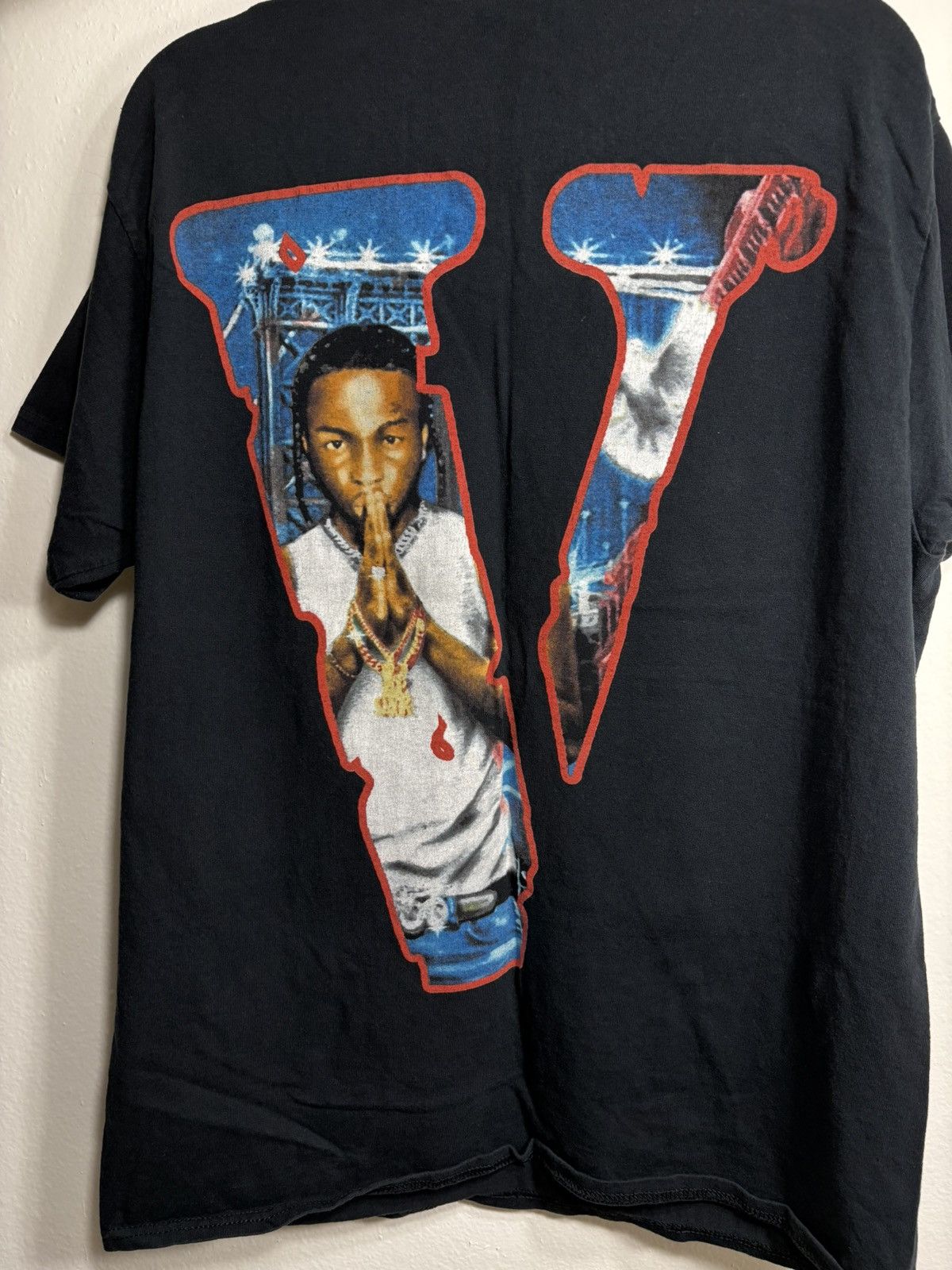 Vlone VLONE Pop Smoke Tee Size US L / EU 52-54 / 3 - 3 Thumbnail