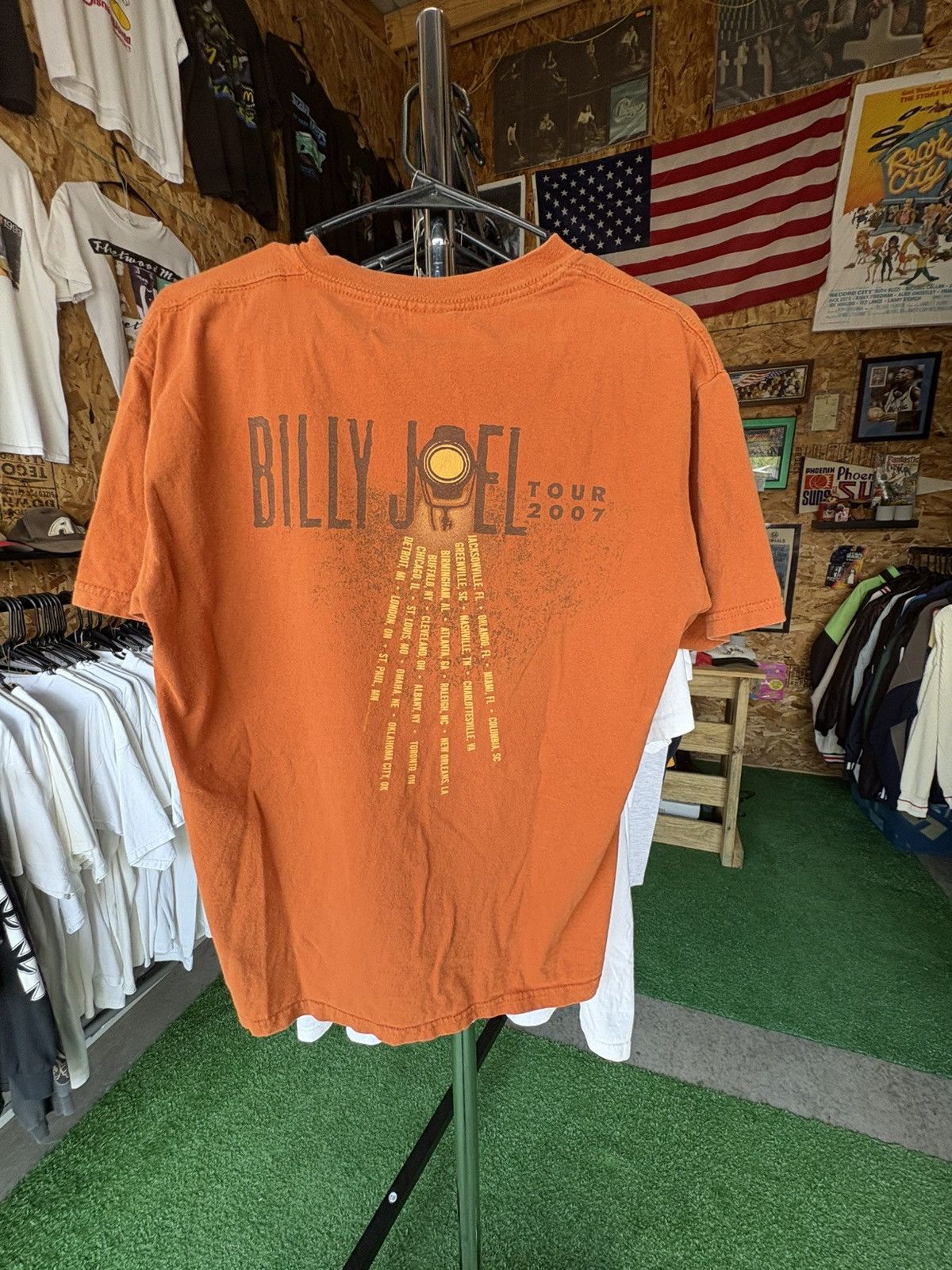 Band Tees 2007 Billy Joel Tour T-Shirt Size US M / EU 48-50 / 2 - 2 Thumbnail