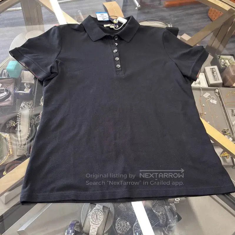 Burberry Burberry Women's Black Cotton T-Shirt. Size M / US 6-8 / IT 42-44 - 4 Thumbnail