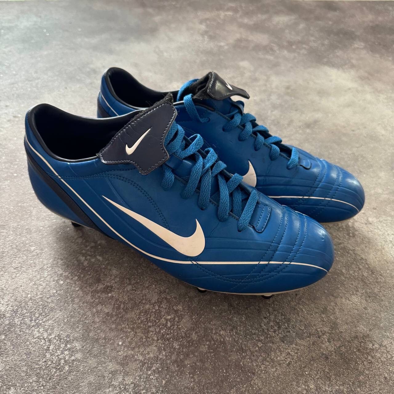 Nike × Vintage Nike Vapor SG Vintage RARE Soccer/Football Boots Cleats Size US 12 / EU 45 - 14 Thumbnail