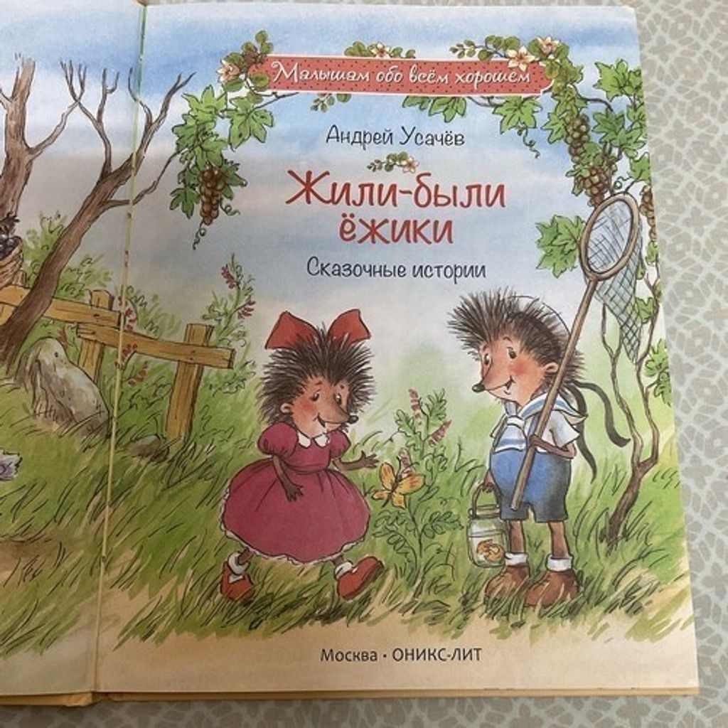 Other Андрей Усачев: Жили-были ежики / Russian kids book 3-5 Лет Size ONE SIZE - 13 Thumbnail