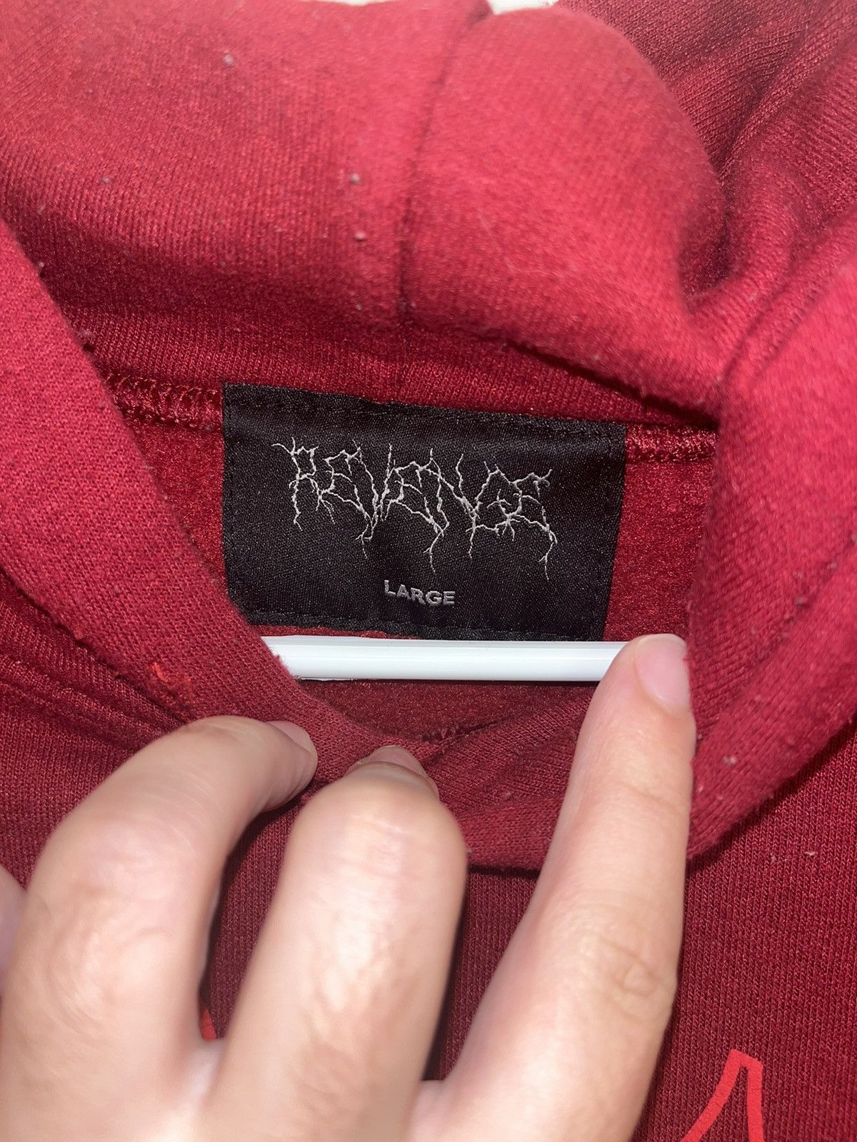 Revenge Revenge XXXTENTACION “Kill” Hoodie Maroon Size US L / EU 52-54 / 3 - 3 Thumbnail