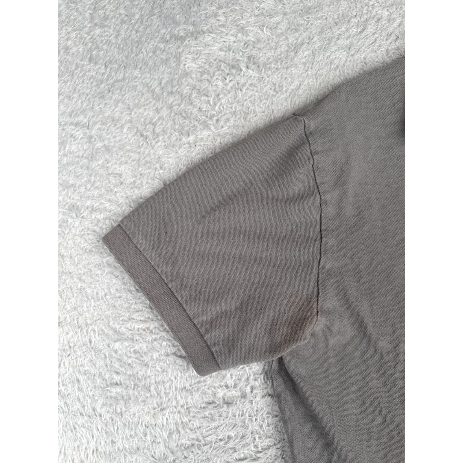 Ralph Lauren VINTAGE Ralph Lauren Polo Shirt Men L Gray Cotton Jersey Pony Golf Shirt Size US L / EU 52-54 / 3 - 3 Thumbnail