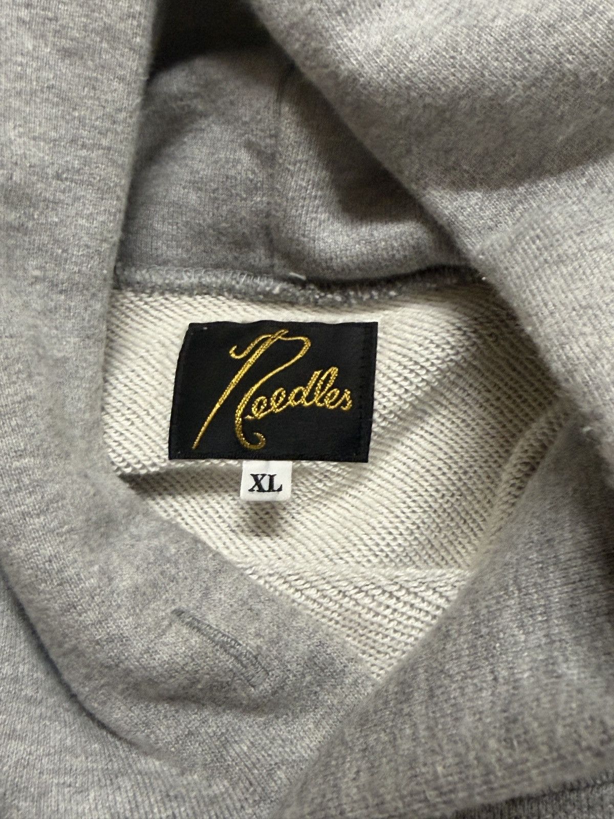 Needles Needles Heather Grey Track Hoodie Size US XL / EU 56 / 4 - 3 Thumbnail