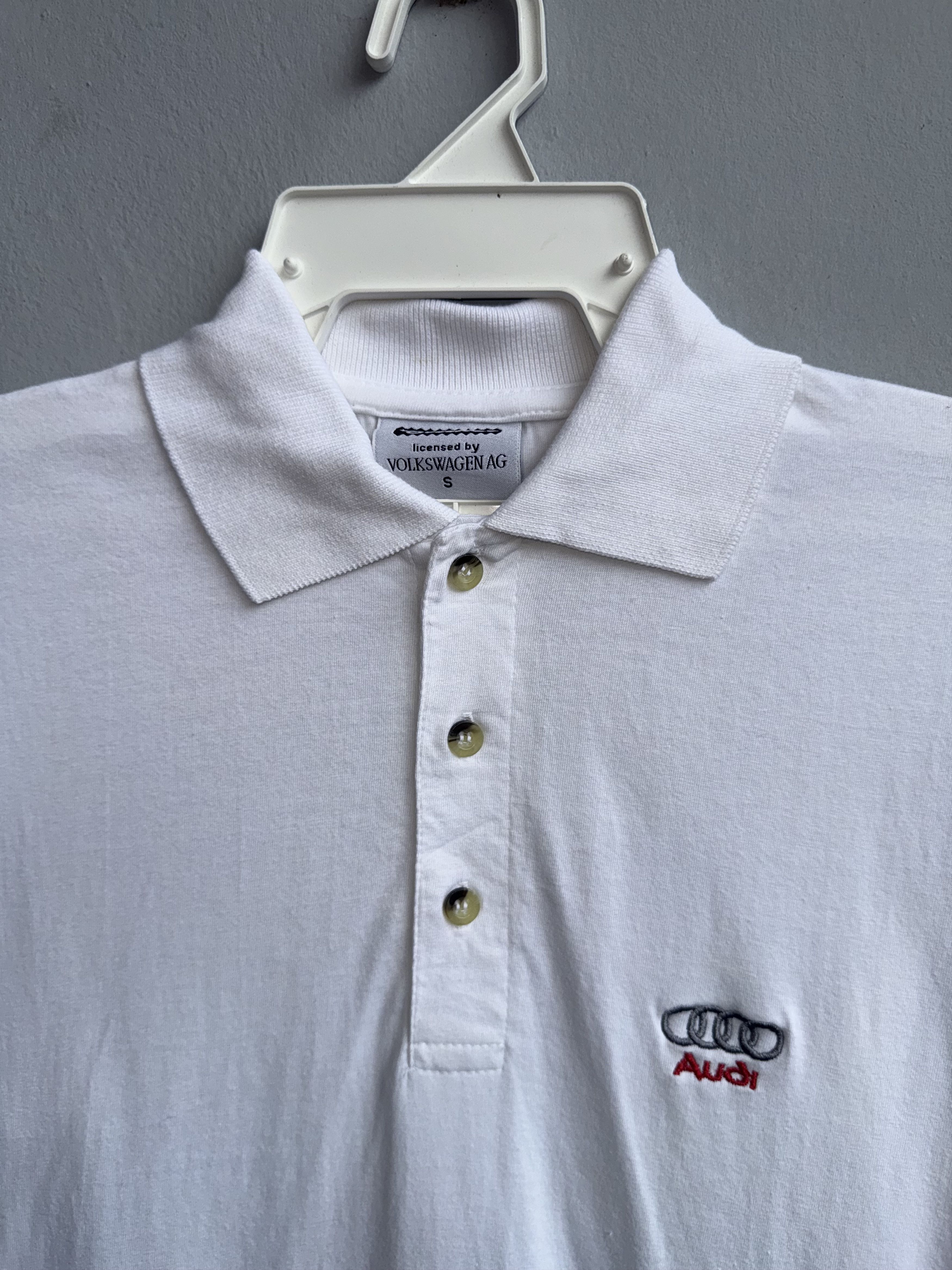 Audi × Vintage Audi Volkswegen Polo Shirt Size US M / EU 48-50 / 2 - 3 Thumbnail
