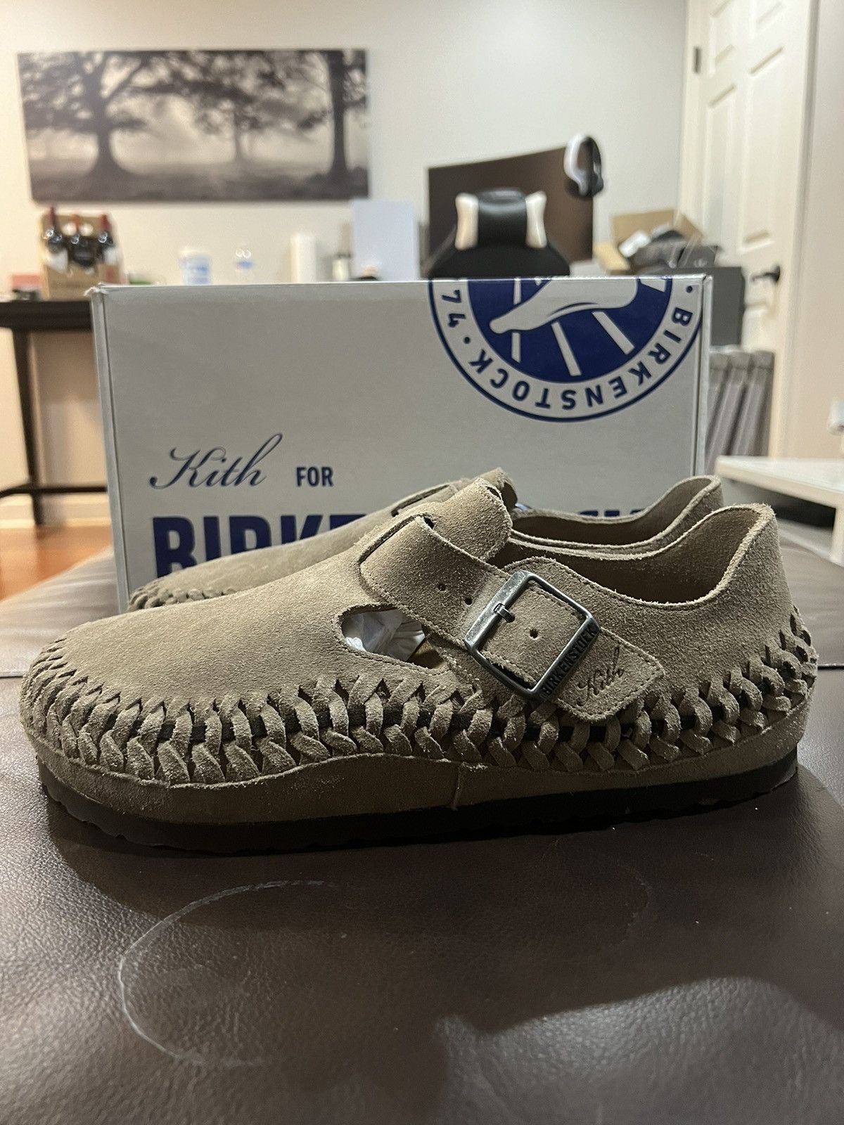 Birkenstock × Kith Kith x Birkenstock London Braided Taupe