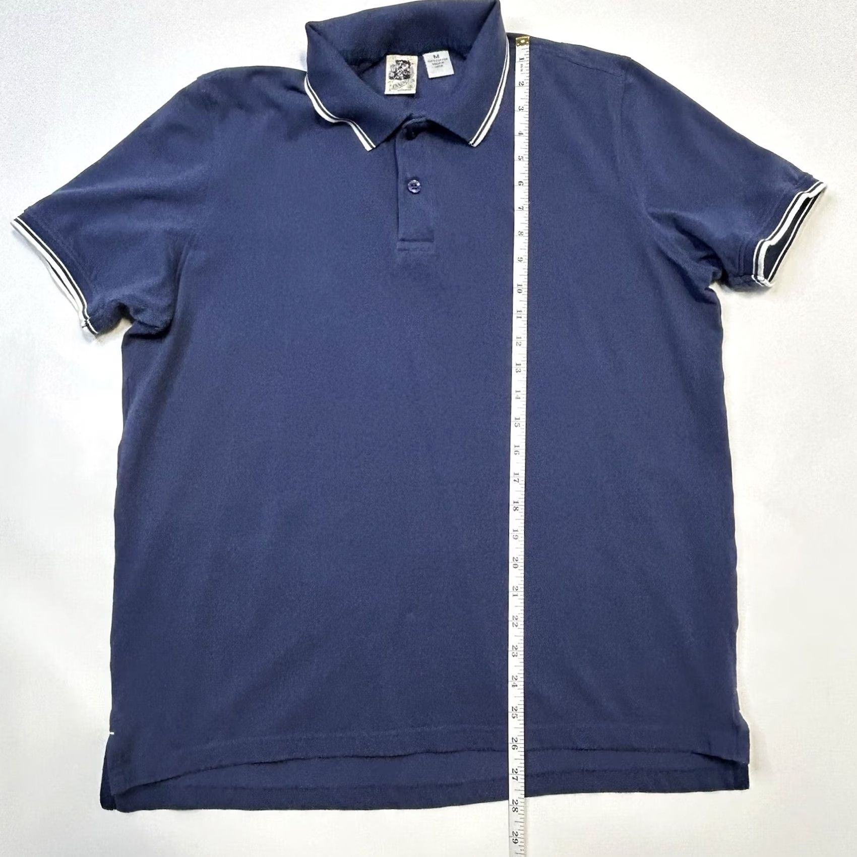 Vintage VINTAGE Kennington Polo Shirt Mens M Blue White Trim Cuff Embroidered 100% Cotton Classic Short Sleeve Size US M / EU 48-50 / 2 - 5 Thumbnail