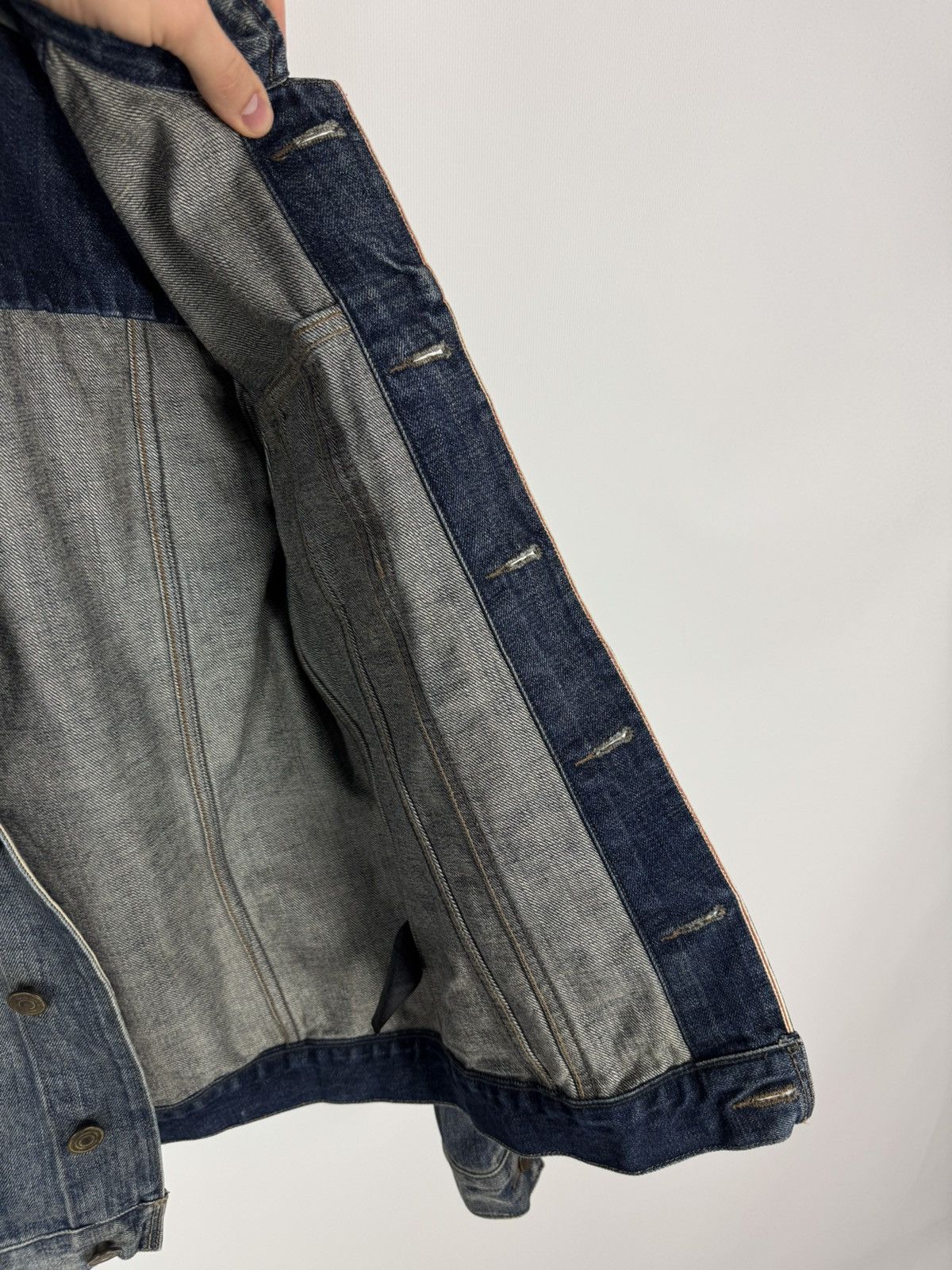 Allsaints AllSaints Japanese Fabric Bloomsbury Denim Selvage Jacket Size US S / EU 44-46 / 1 - 17 Thumbnail
